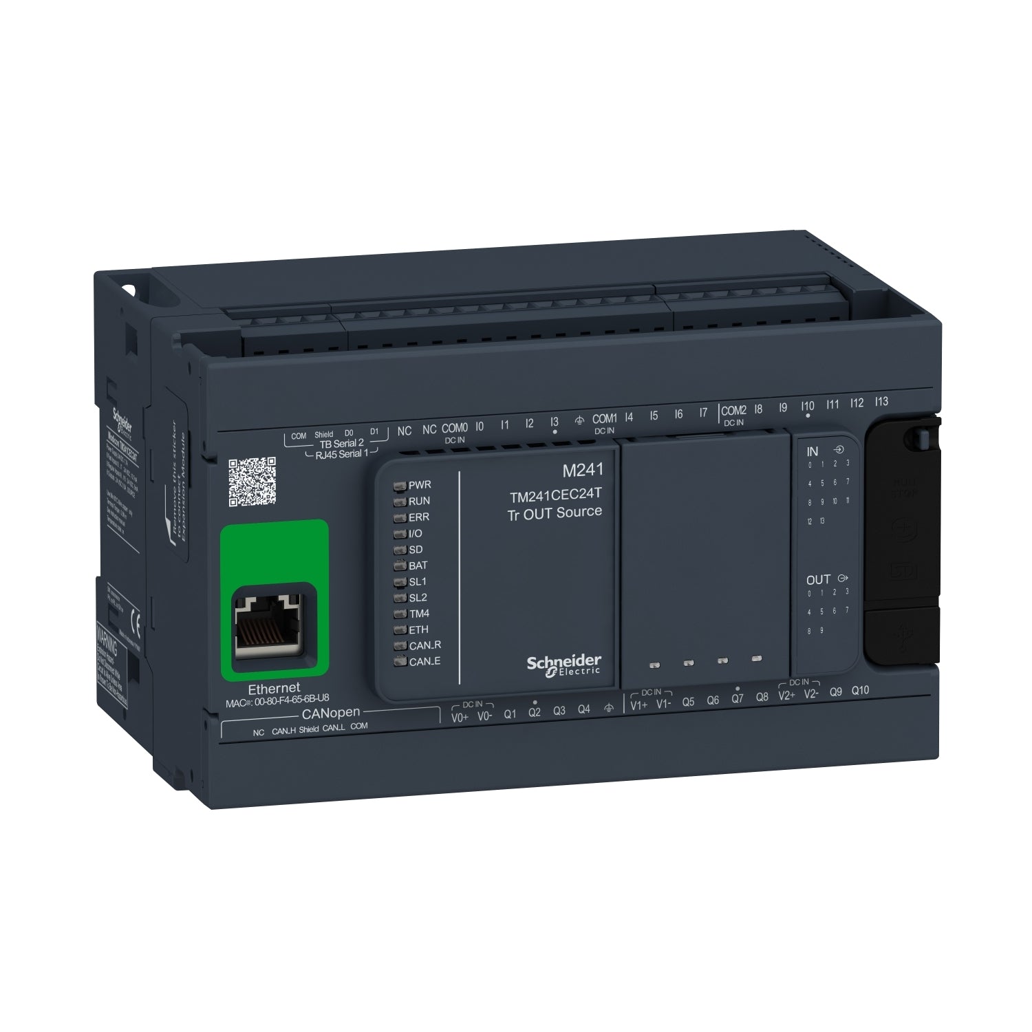 SNR TM241CEC24T Controller M241 24 IO tr PNP Eth CANma