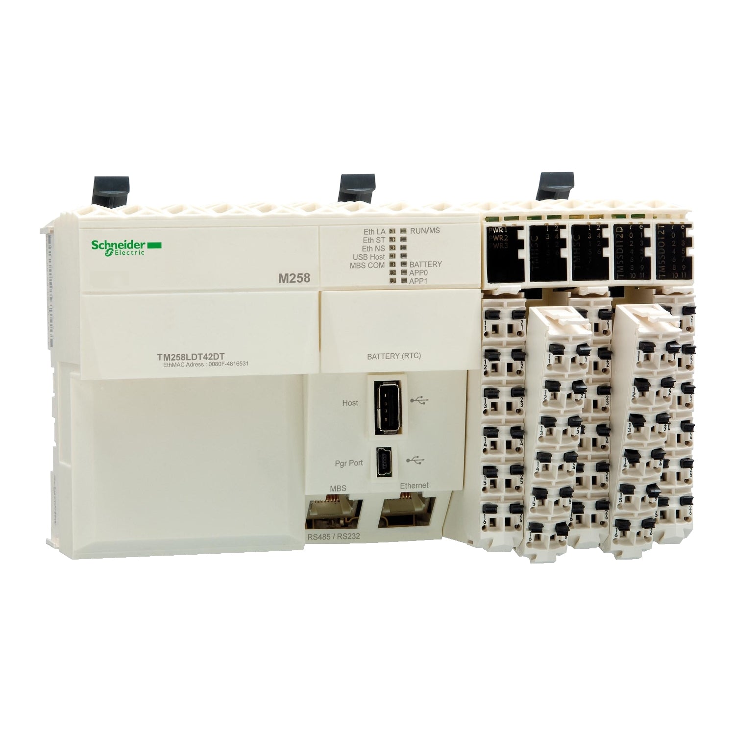SNR TM258LD42DT      Base compatta M258 42IO 24Vdc