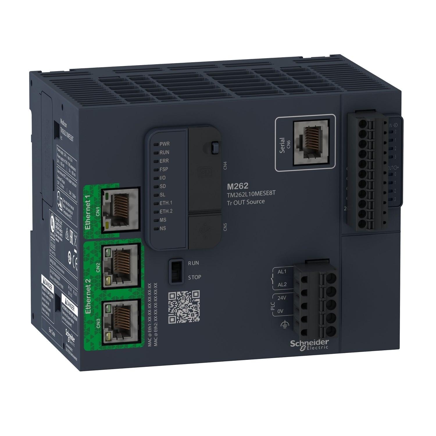 SNR TM262L10MESE8T   CPU Logic ctrl M262 5ns inst Eth