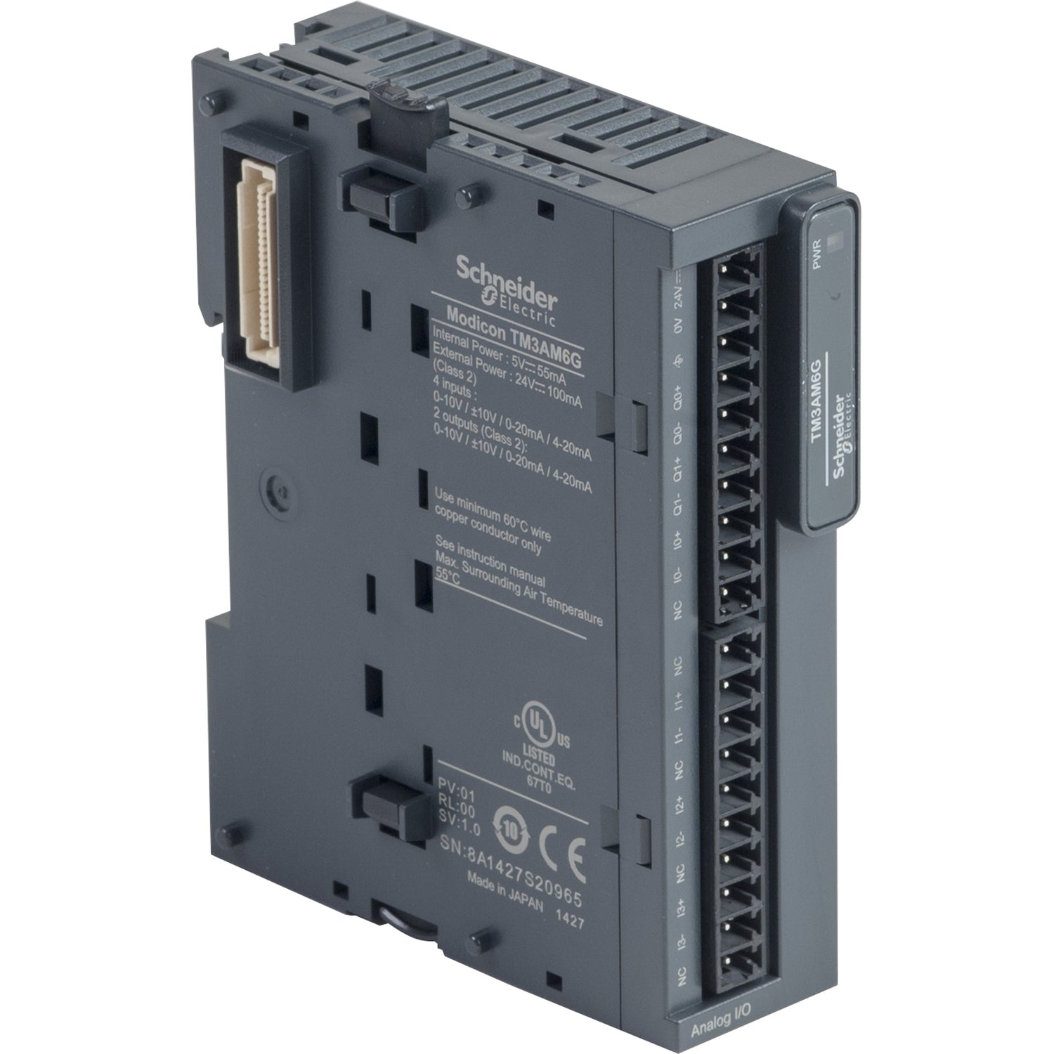 SNR TM3AM6G TM3-Modul 4 Eingänge 2 analoge Ausgänge