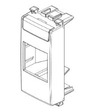 SNR VDISVIAB Adaptateur Vimar Arke' blanc RJ45