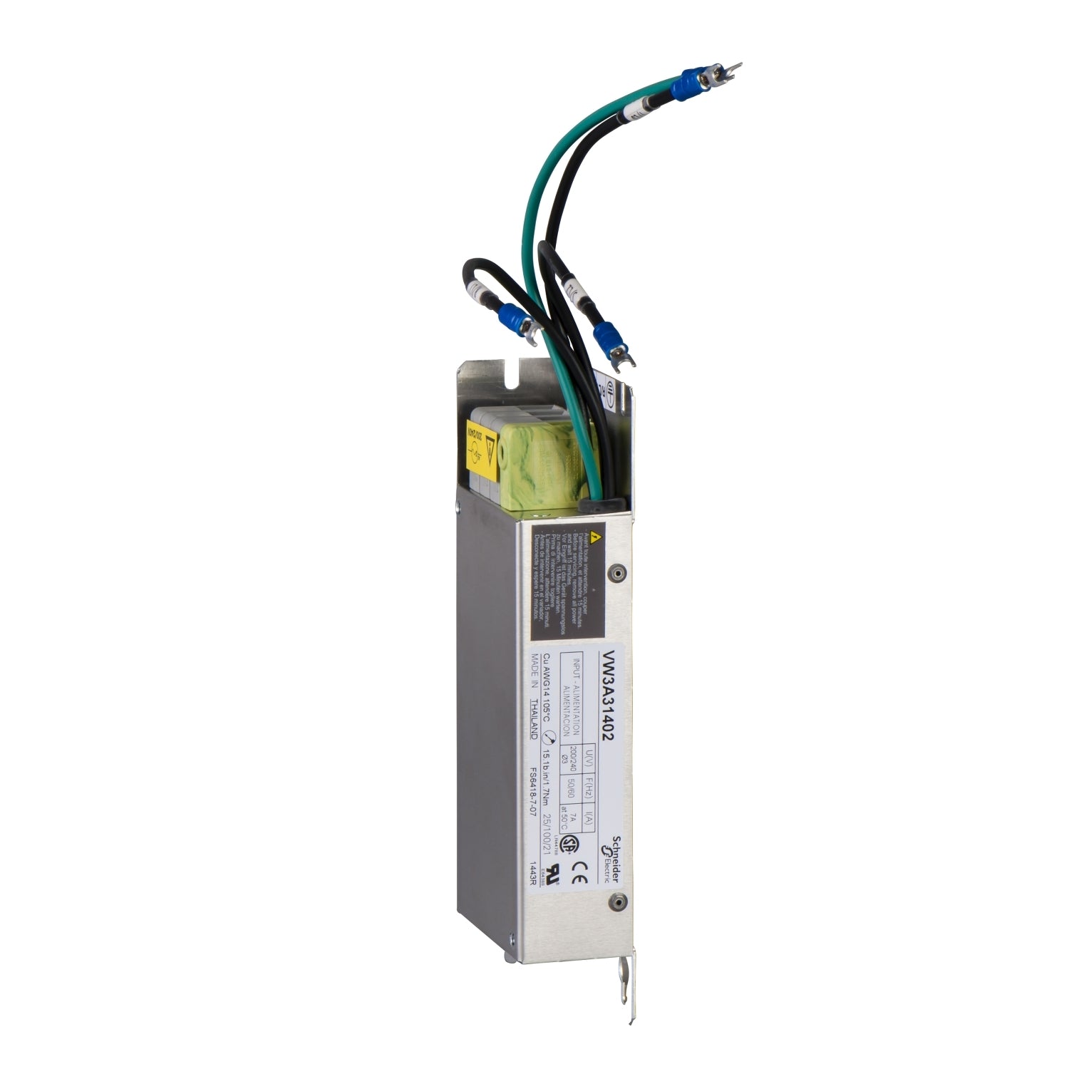 SNR VW3A31402        FILTRO EMC Tg1 2 M3