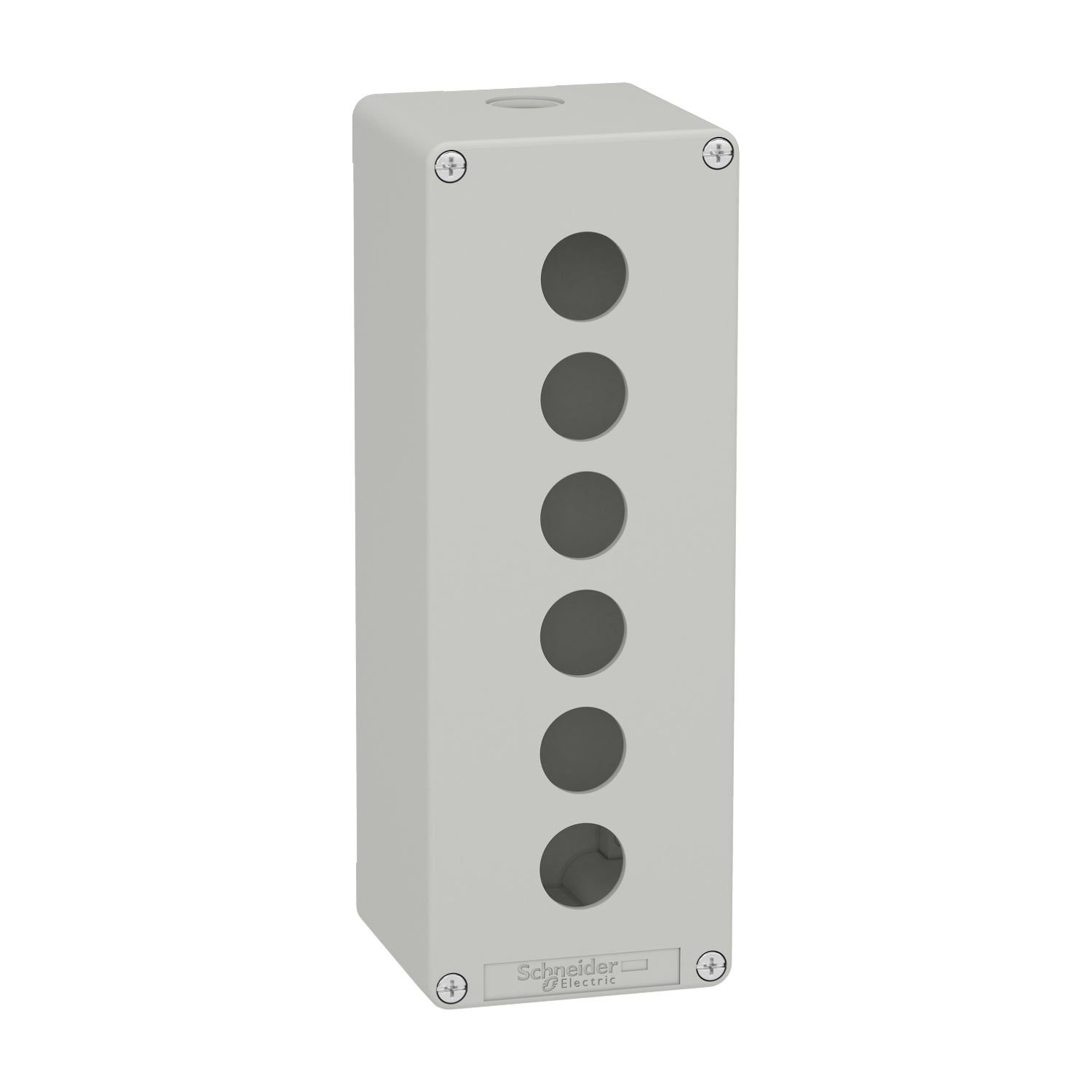 SNR XAPD4506 6-Loch-Drucktastenfeld aus grauem Metall