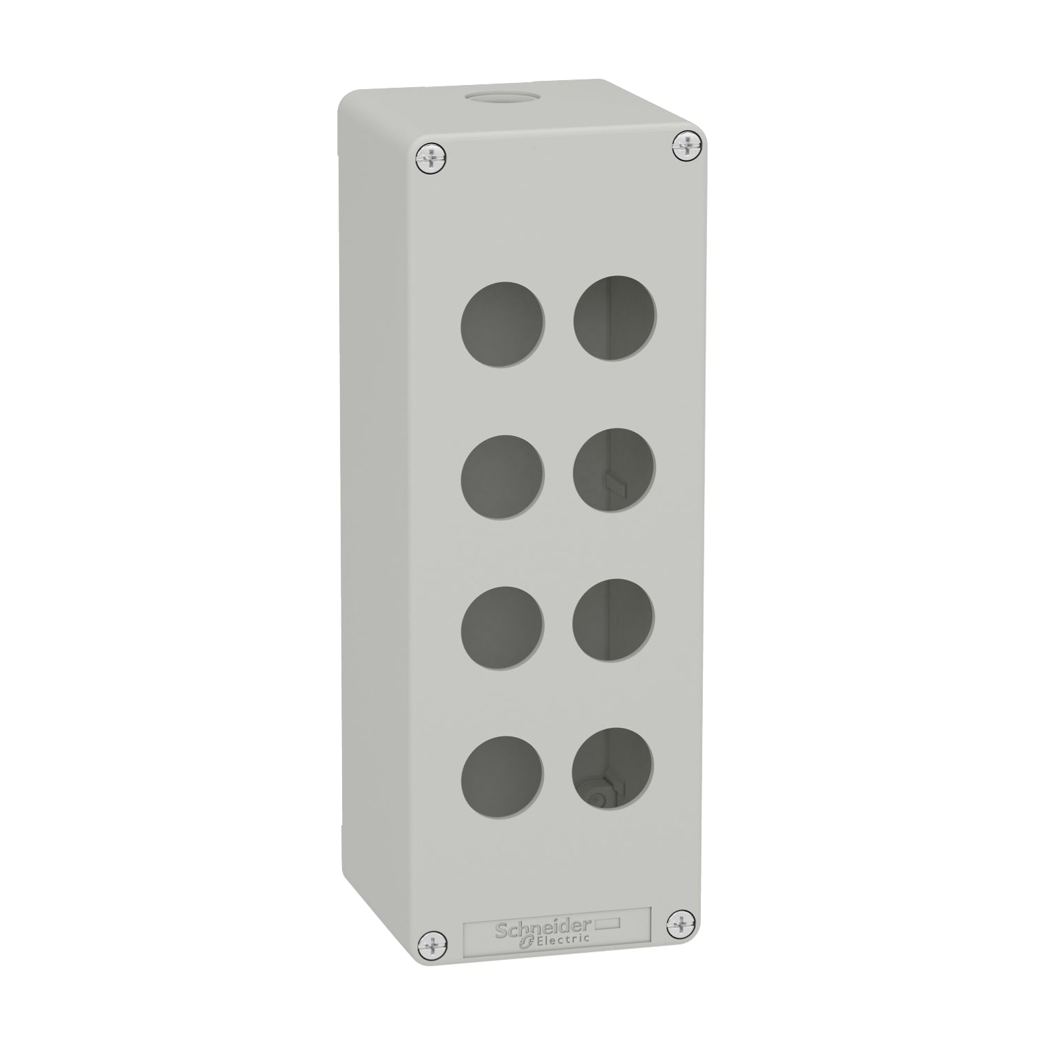 SNR XAPD4508 8-Loch-Drucktastenfeld aus grauem Metall