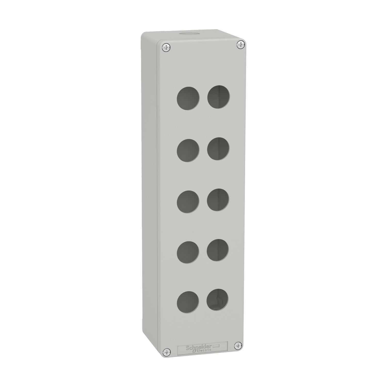 SNR XAPD5510 Drucktastenfeld aus grauem Metall, 12 Löcher