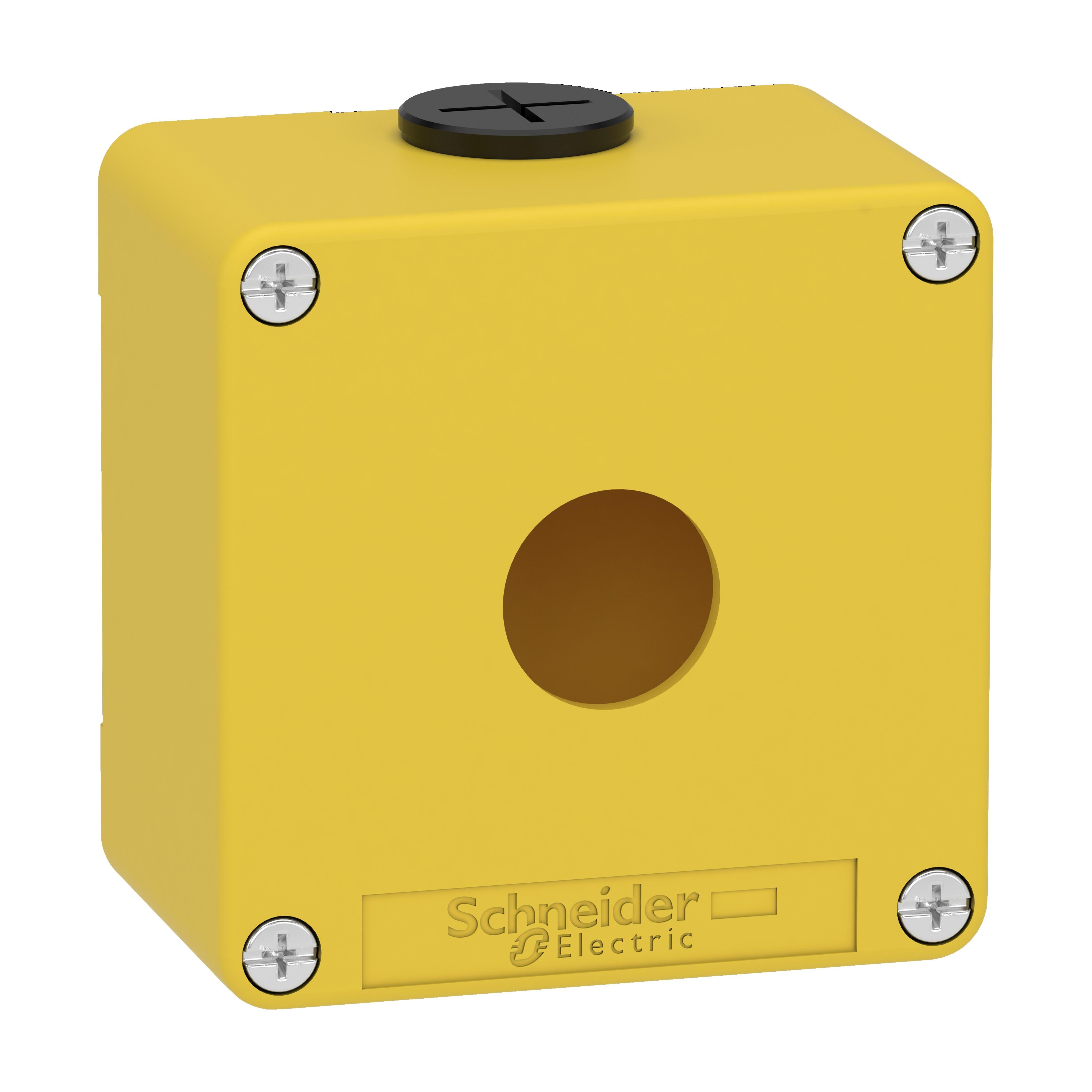 SNR XAPK1201 Drucktastenfeld aus gelbem Metall, 1 Loch
