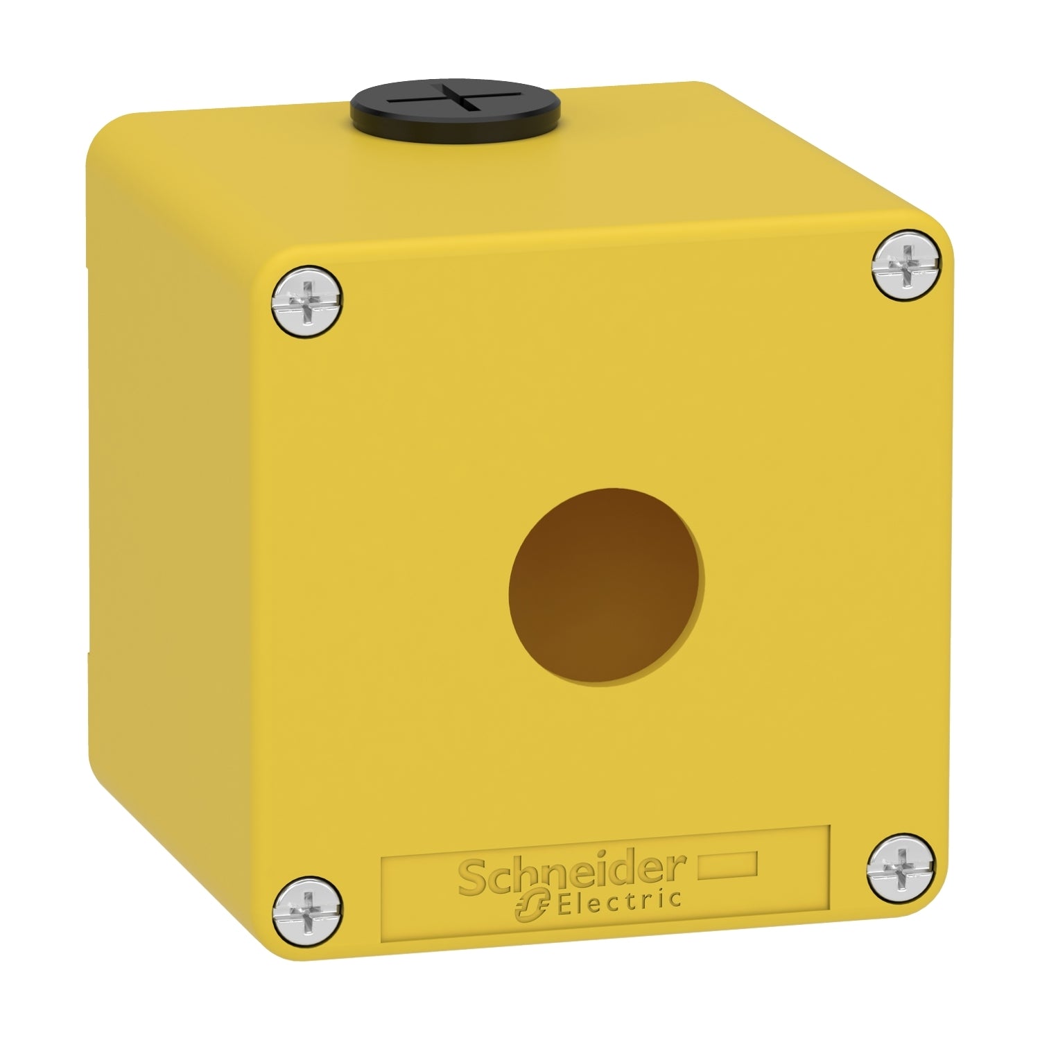 SNR XAPK1501 Drucktastenfeld aus gelbem Metall, 1 Loch