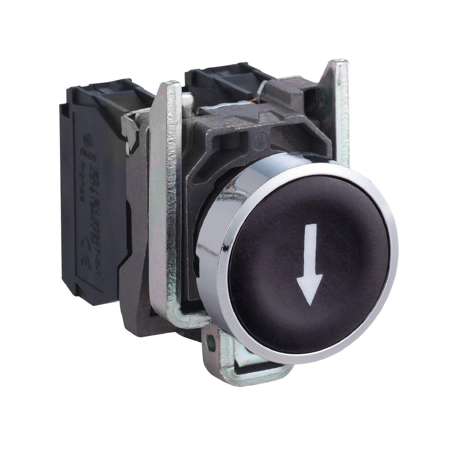 SNR XB4BA3351        Pulsante nero con freccia
