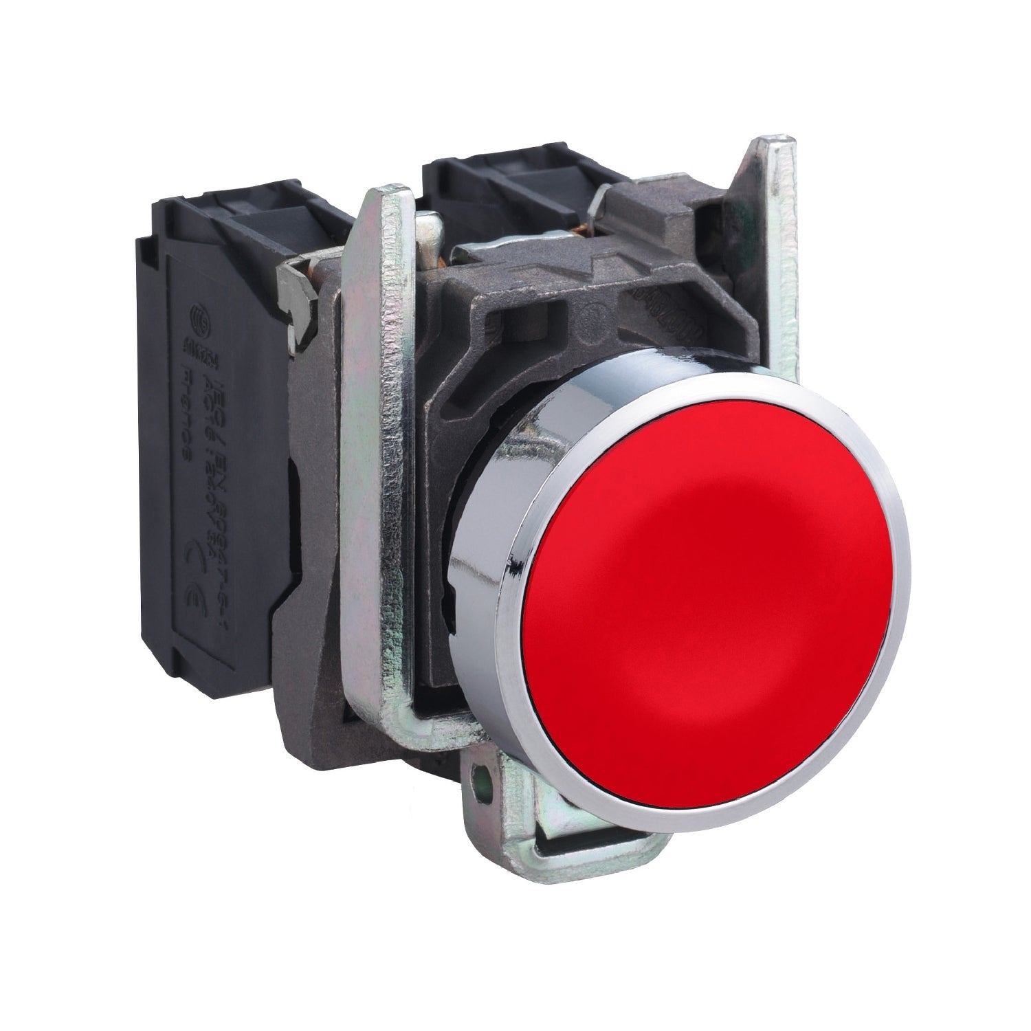 SNR XB4BA45 NO+NC roter Knopf