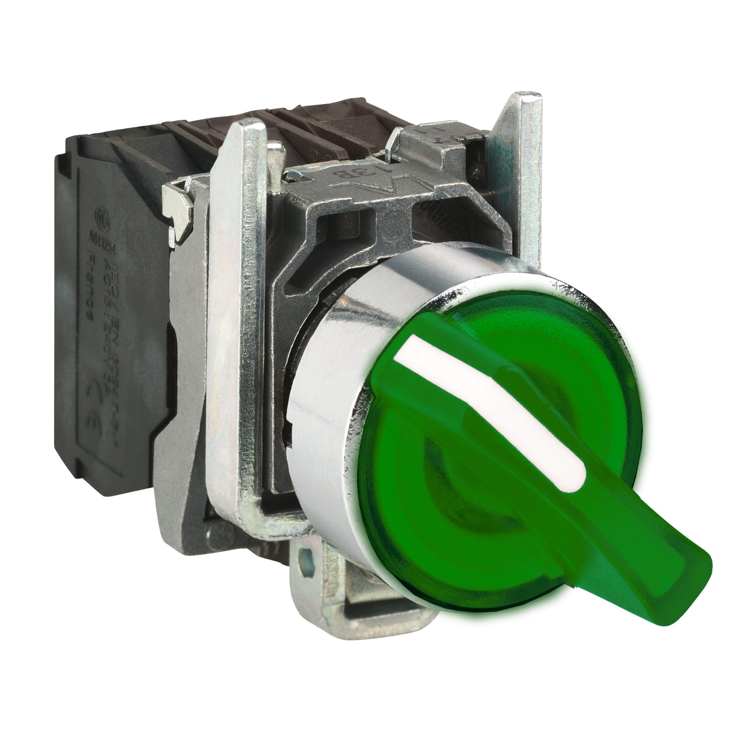 SNR XB4BK123B5 Sélecteur led verte éclairée