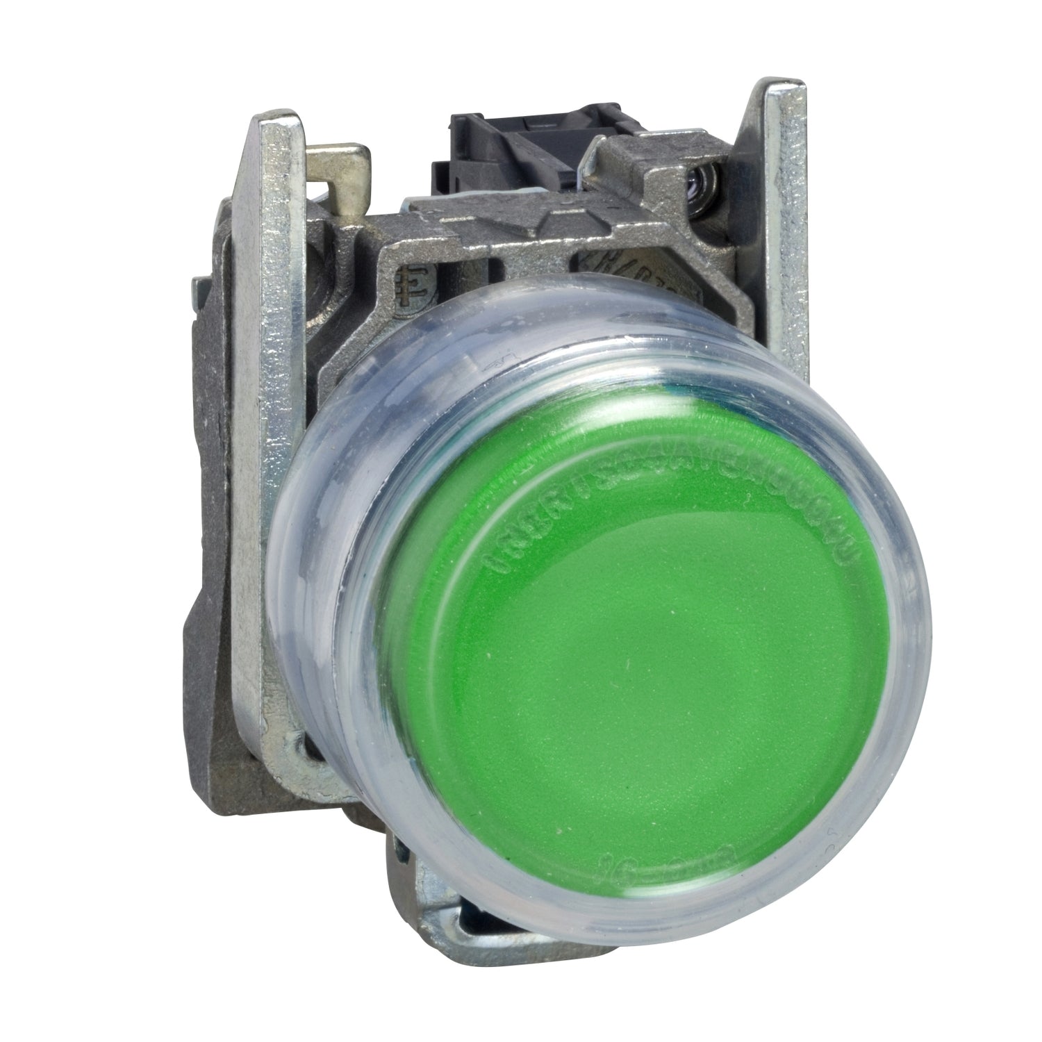 SNR XB4BP381EX Bouton poussoir vert avec capuchon ATEX