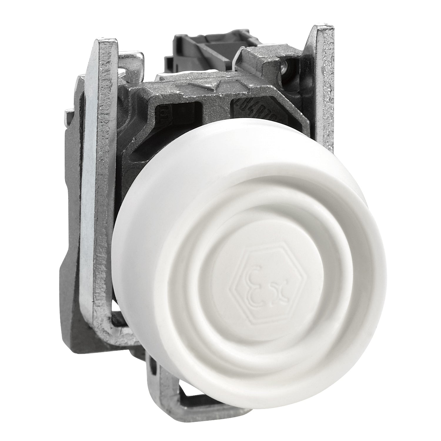 SNR XB4BPS11EX Weißer Druckknopf mit ATEX-Kappe