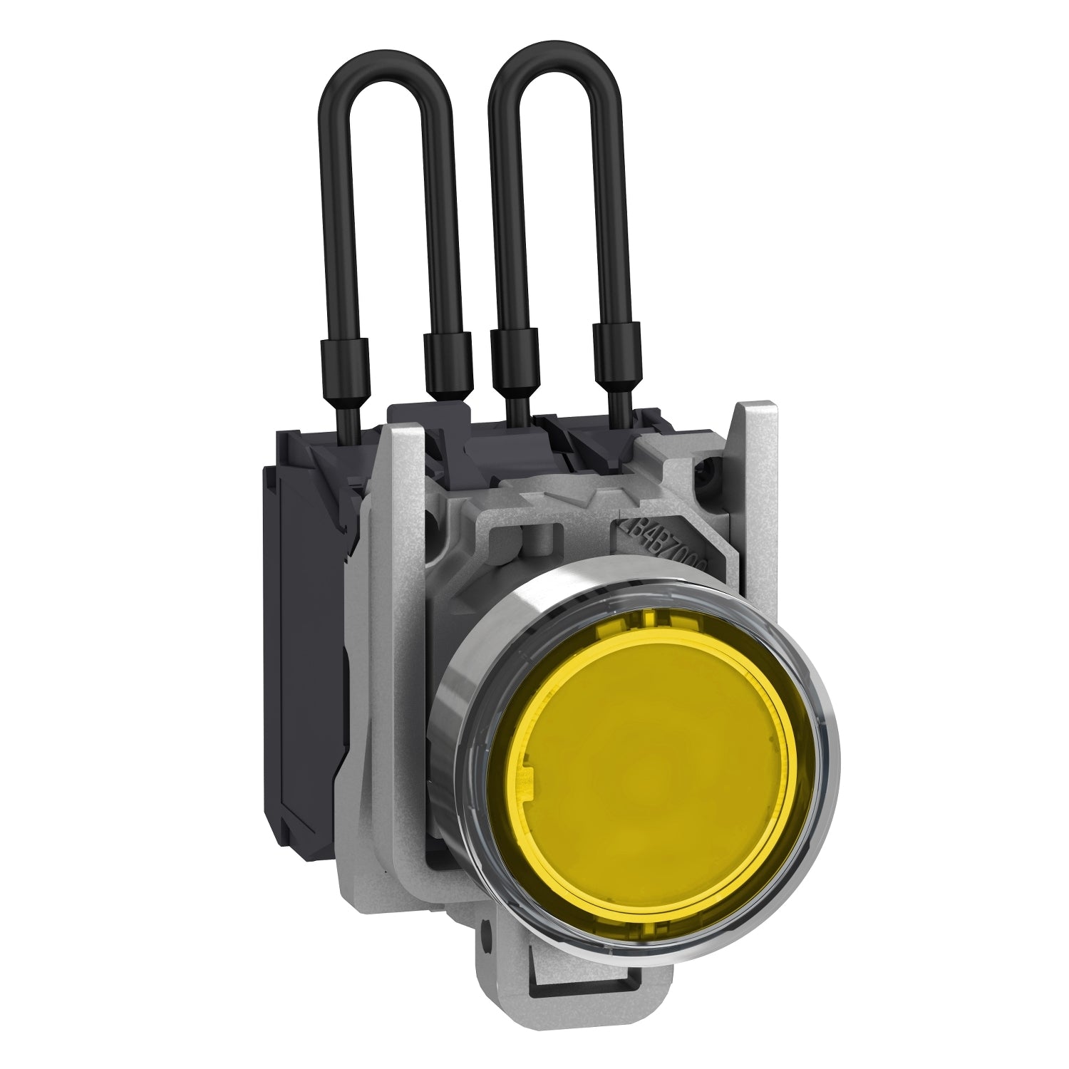 SNR XB4BW28B5 Bouton test lampe jaune 24V