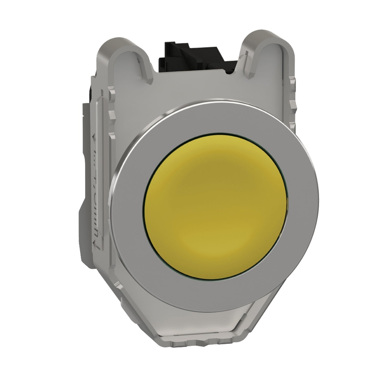 SNR XB4FA51 Gelber bündiger Druckknopf 1NO