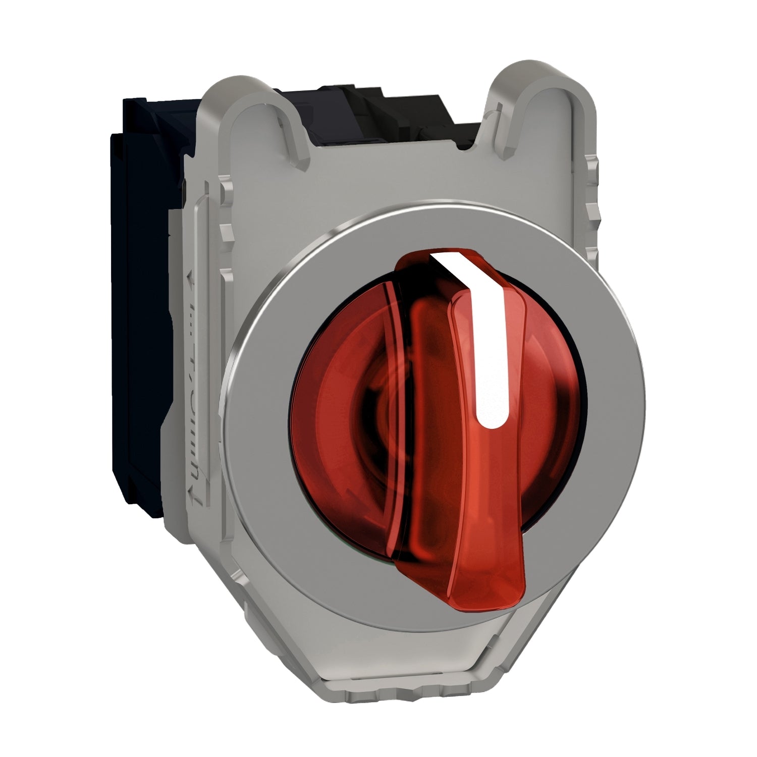 SNR XB4FK134B5       Selett  lum rosso 3pos filopannello 24V