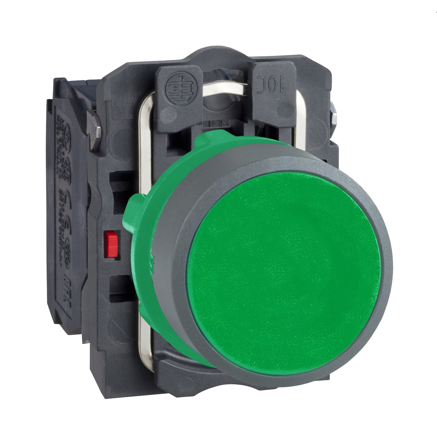 SNR XB5AA35C0 Grüne NO+NC-Taste, grauer Ring