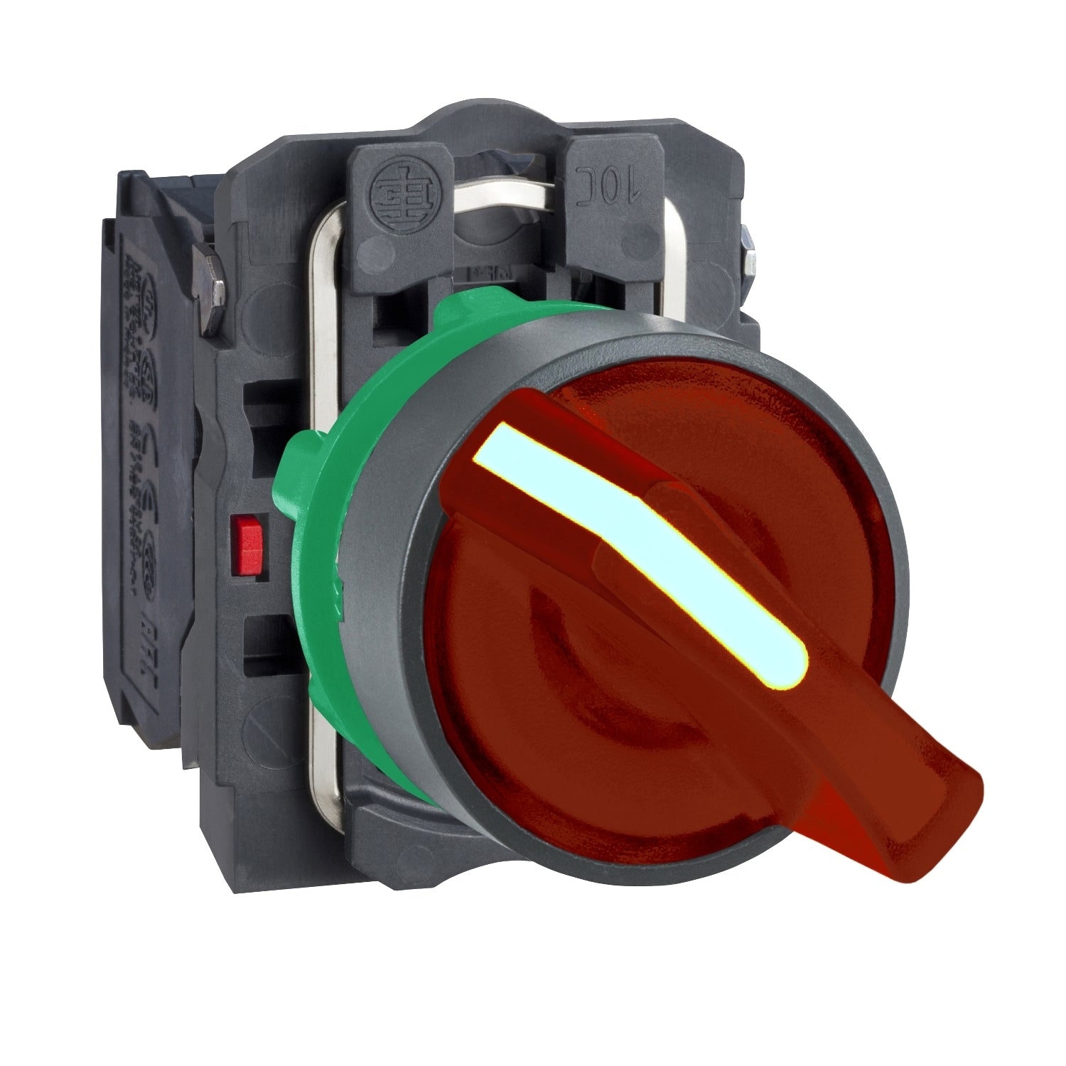 SNR XB5AK124B5 Sélecteur 24V lumineux led rouge