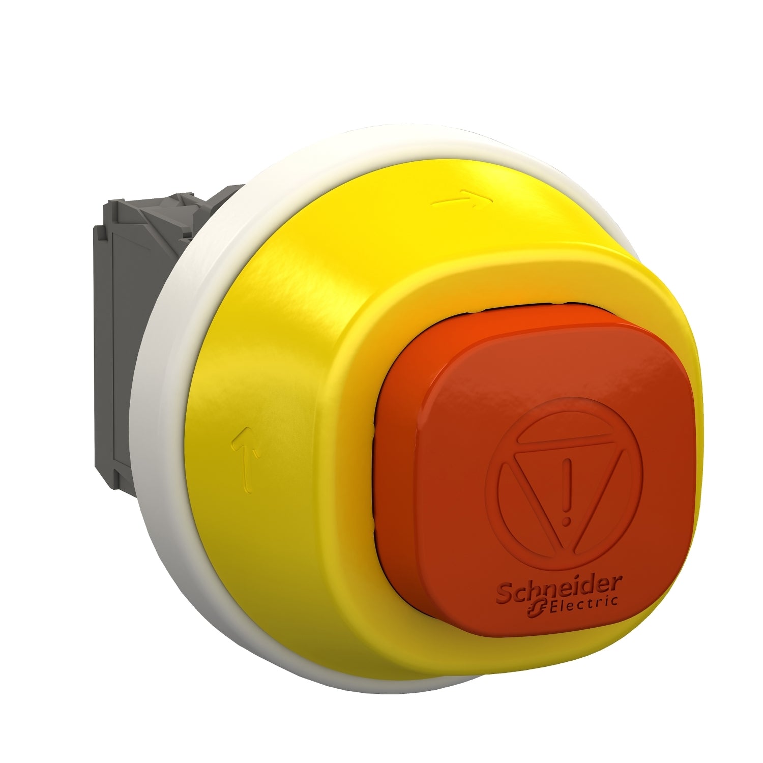 SNR XB5AS84W3B5 Beleuchteter Notrufknopf 24V NO+NC