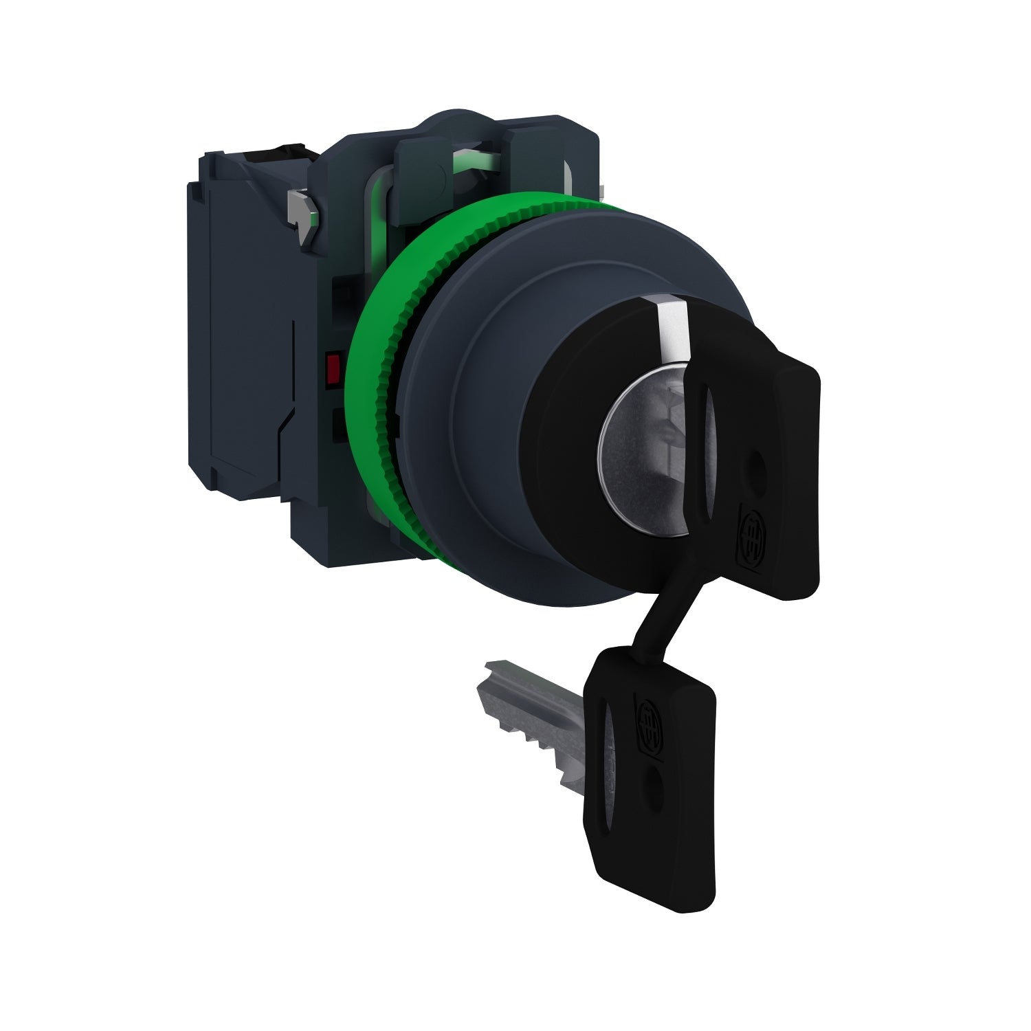 SNR XB5FG03 Sélecteur à clé 3 pos panneau filaire 2 NO