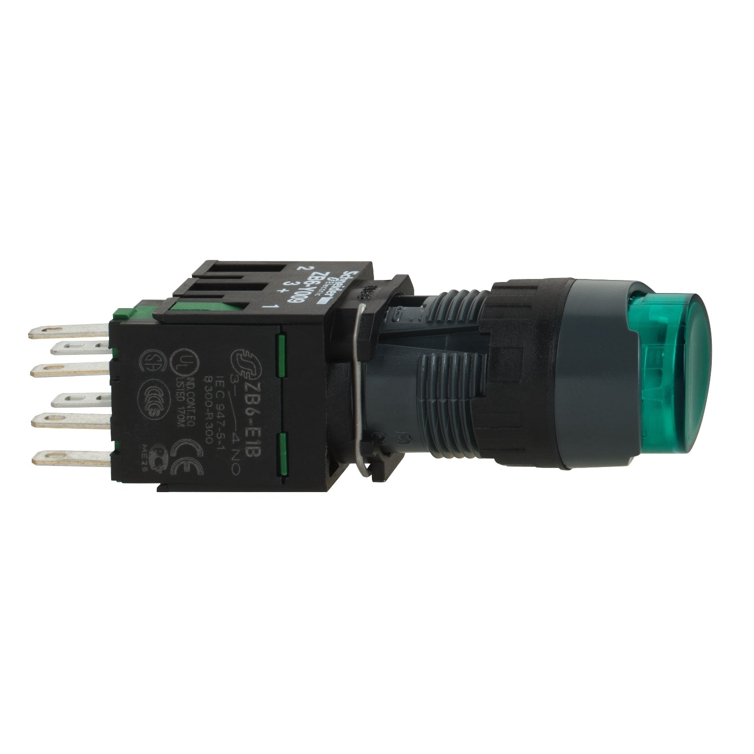 SNR XB6AE3B1B Bouton vert lumineux