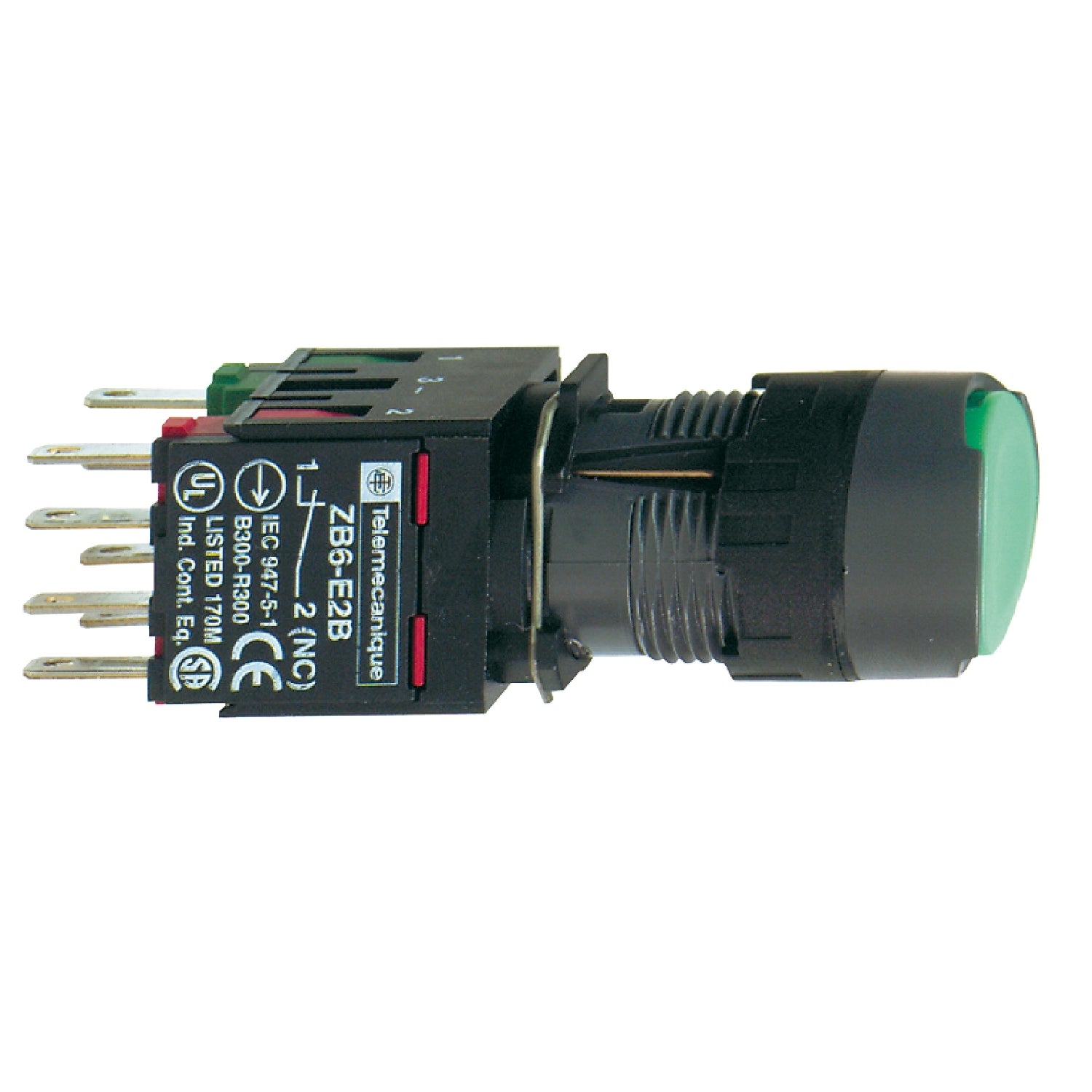 SNR XB6AF3B5B        Pulsante luminoso verde