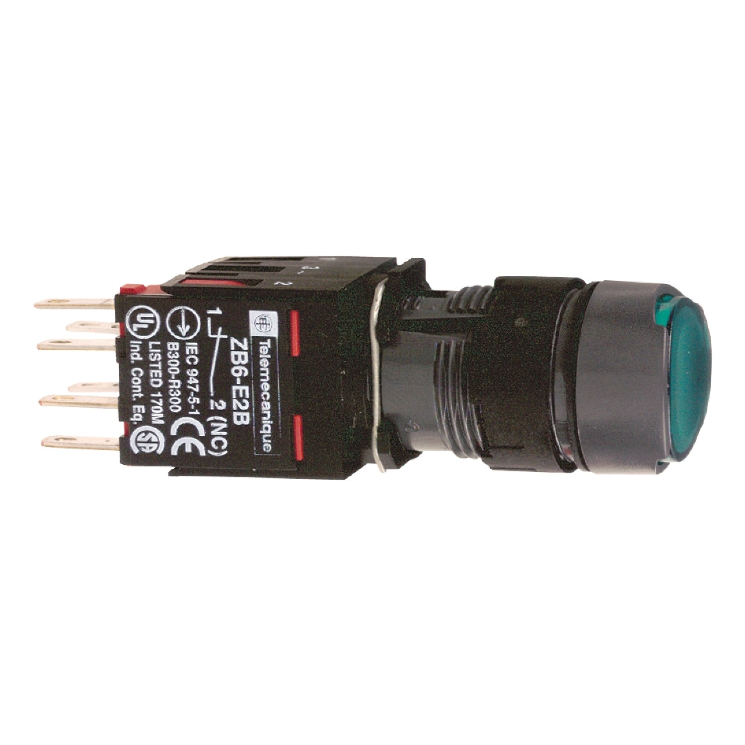 SNR XB6AW3B5B Bouton vert lumineux