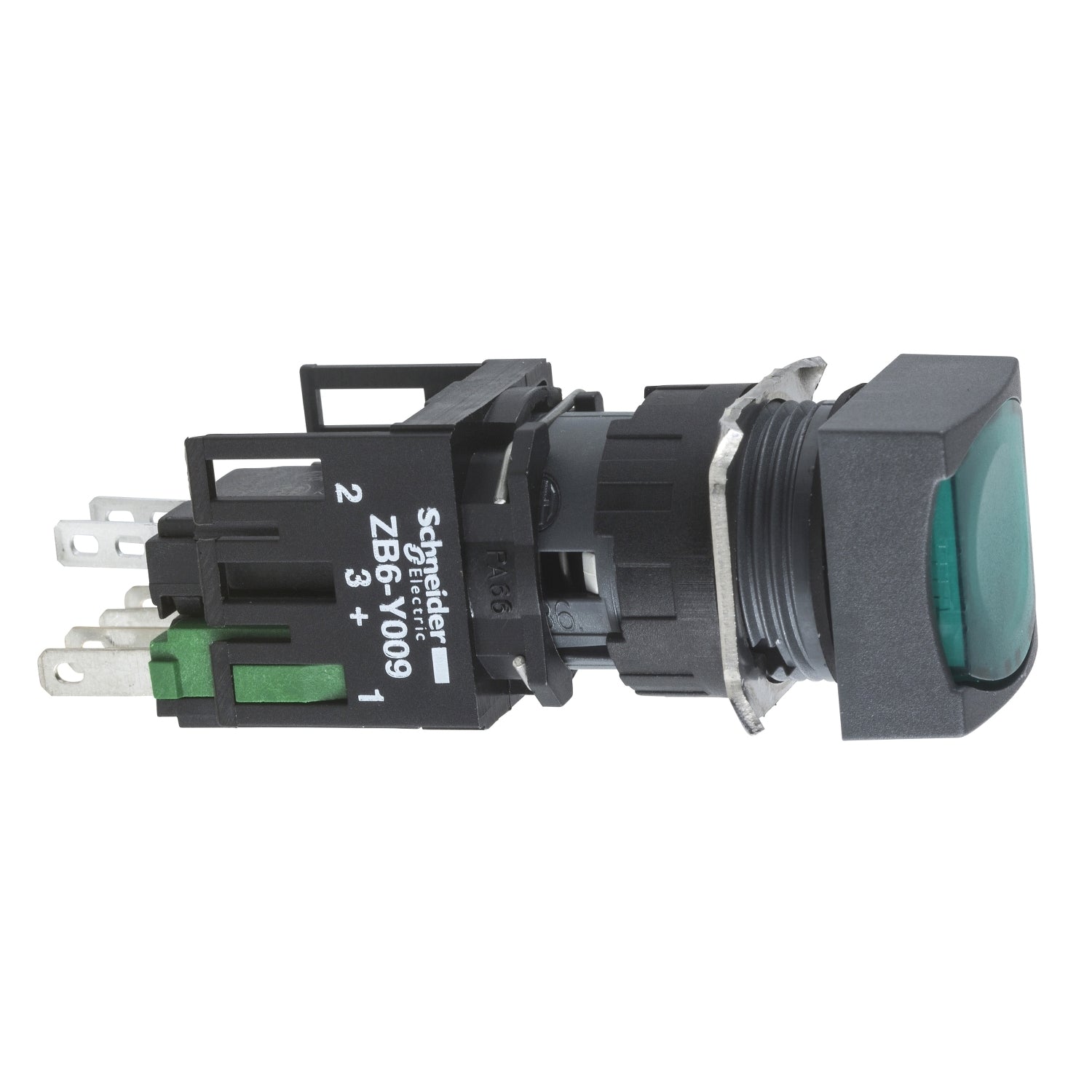 SNR XB6CF3B1B Bouton vert lumineux
