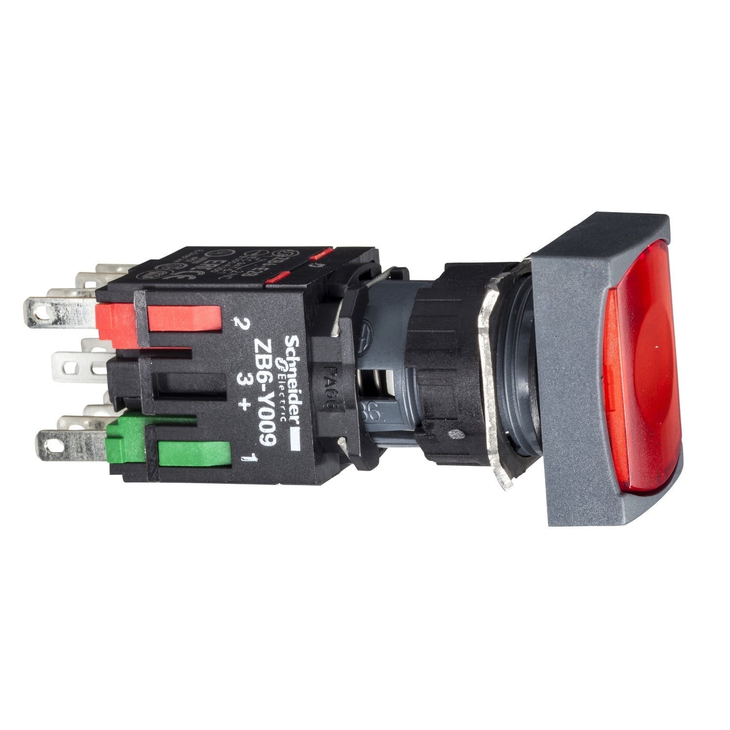 SNR XB6DF4B5B Bouton lumineux rouge