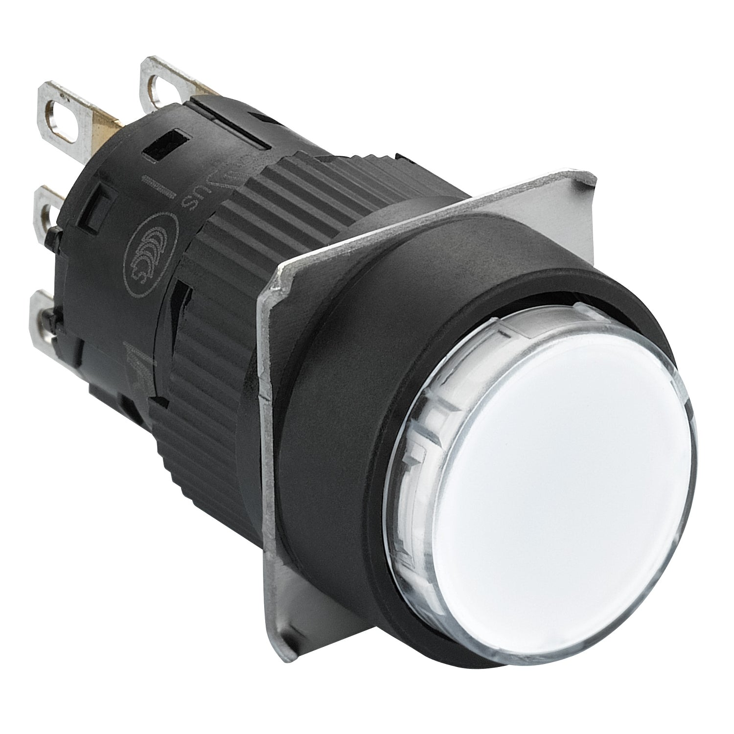 SNR XB6EAA11P Bouton poussoir blanc 1 NC NO