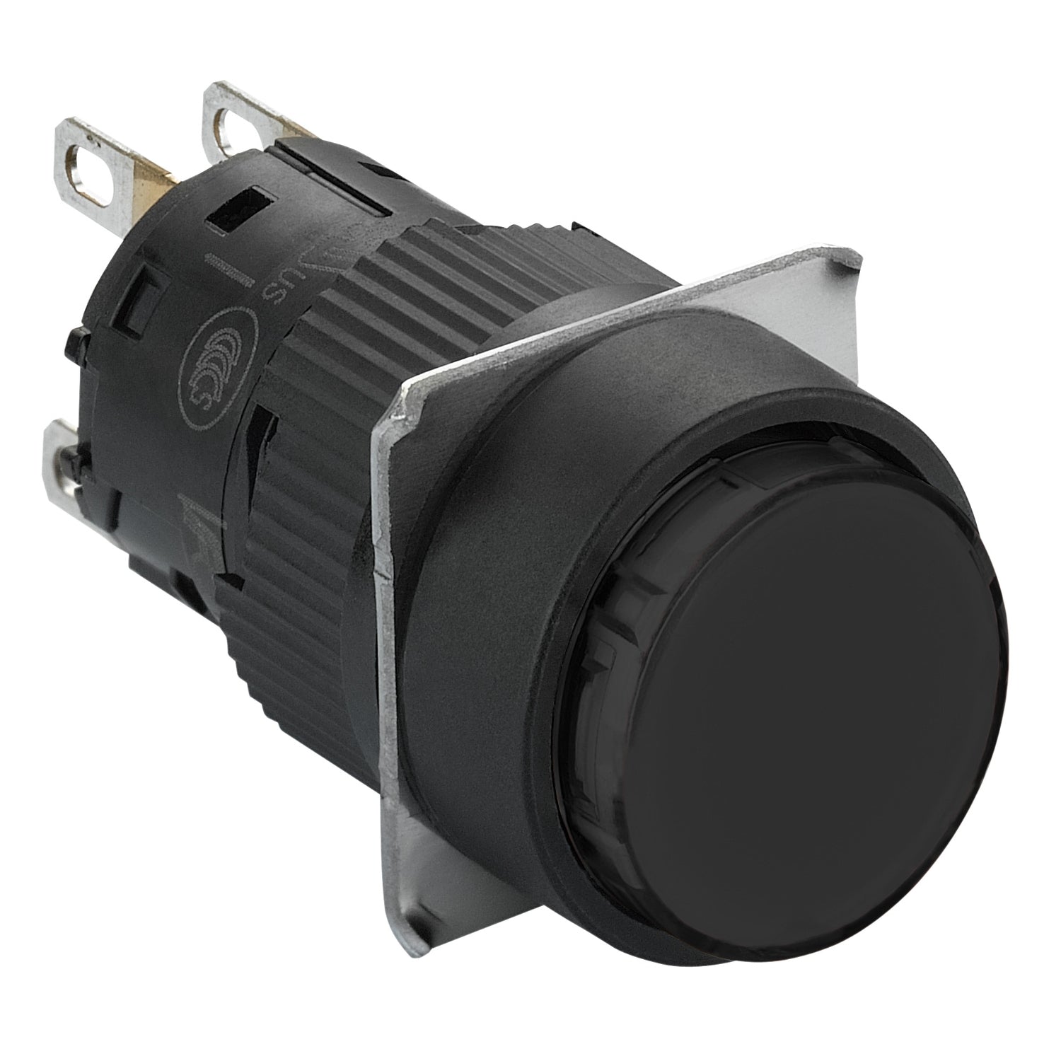 SNR XB6EAA21P Bouton poussoir noir 1 NC NO