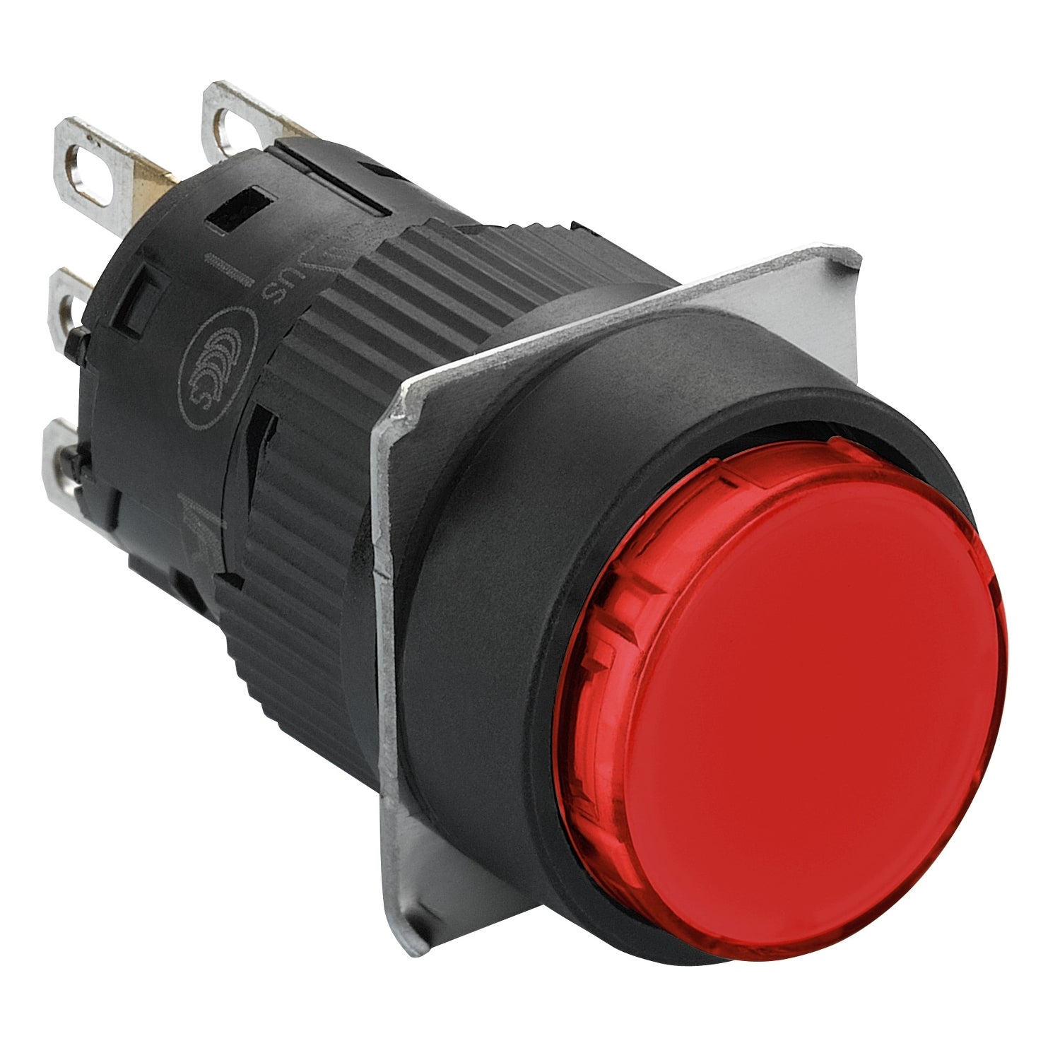 SNR XB6EAW4B1P       Pulsante luminoso rosso led 24V 1 NC NO
