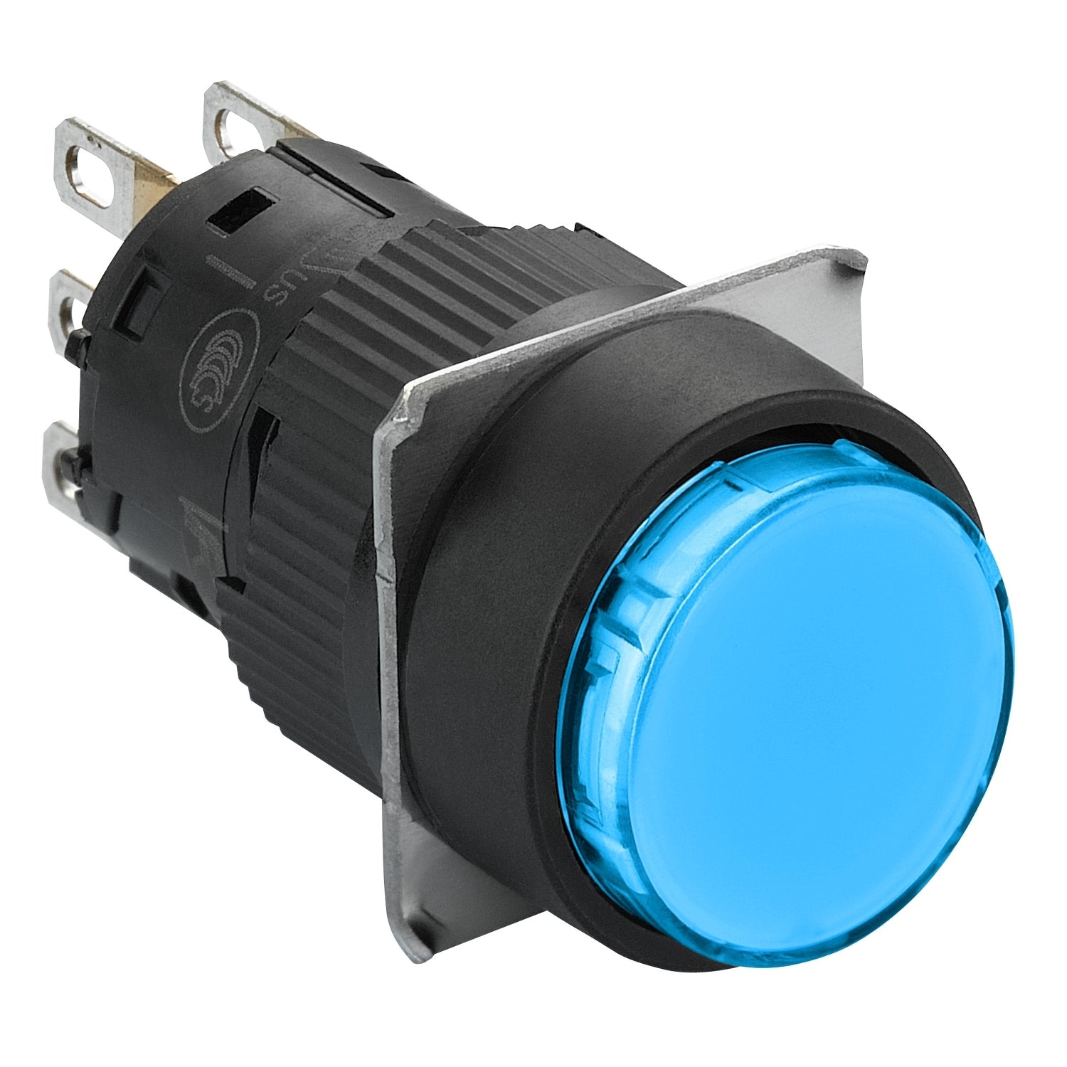 SNR XB6EAW6B1P       Pulsante luminoso blu led 24V 1 NC NO