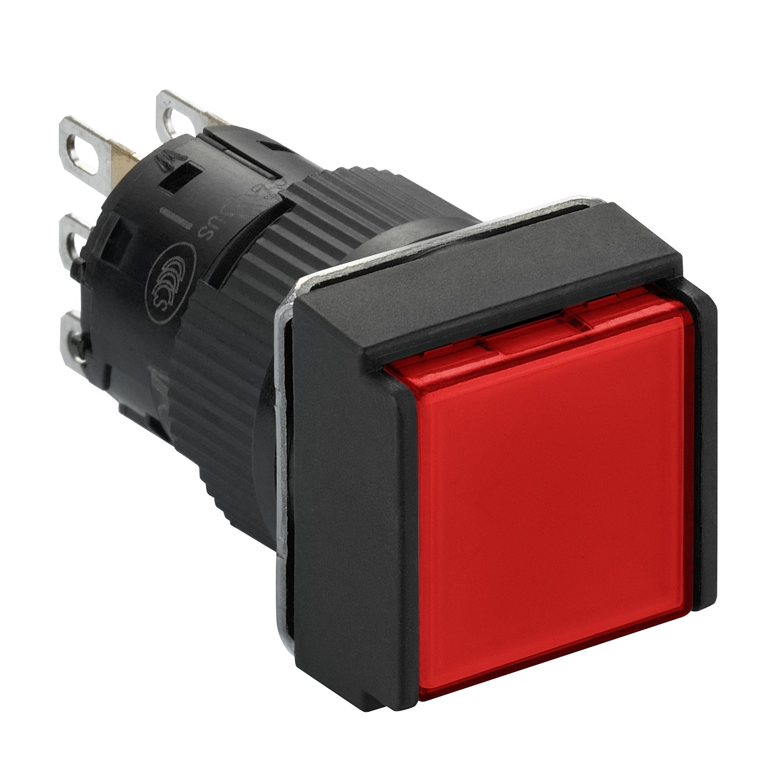 SNR XB6ECF4J1P Bouton poussoir lumineux led rouge 12v 1 NC NO