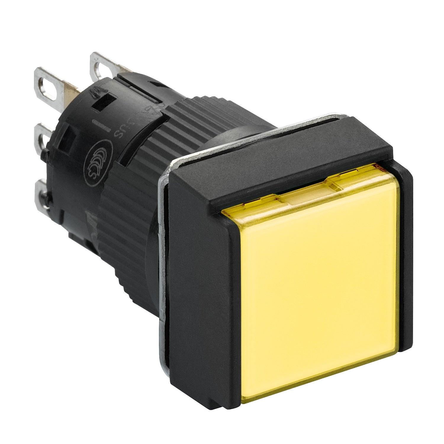 SNR XB6ECF5J1P Bouton poussoir lumineux led jaune 12v 1 nc non