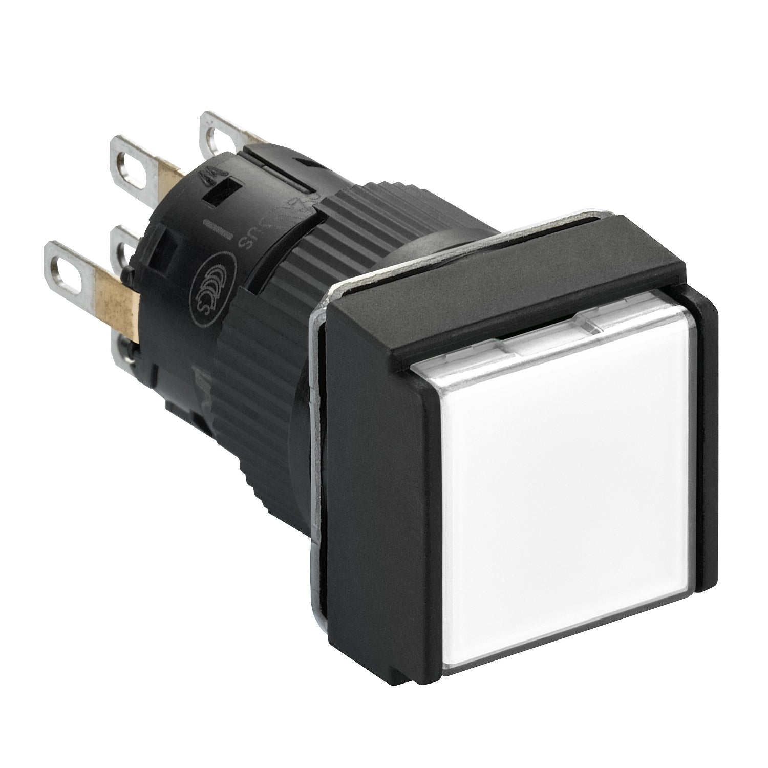 SNR XB6ECW1B2P Bouton poussoir lumineux led blanche 24V 2 NC NO