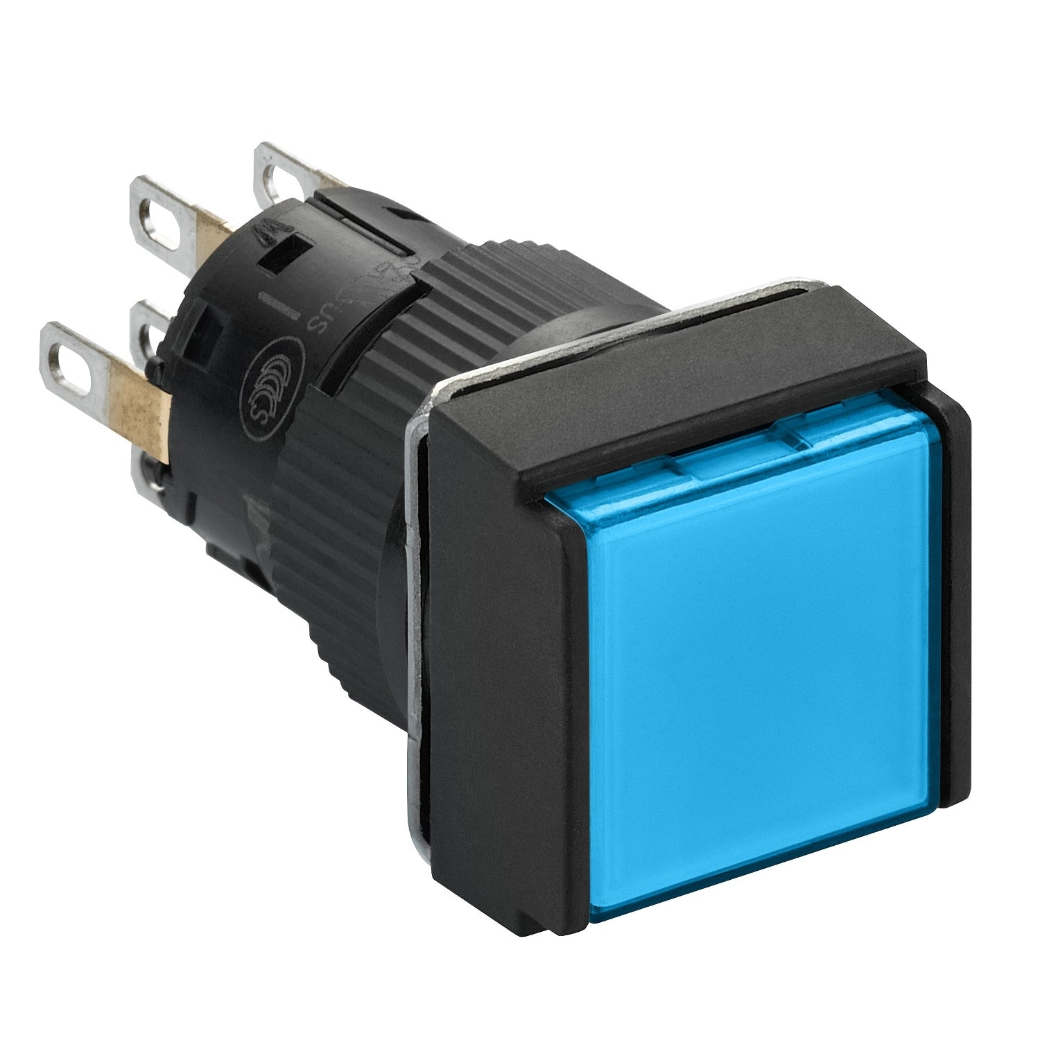SNR XB6ECW6B2P Bouton poussoir lumineux led bleu 24V 2 NC NO
