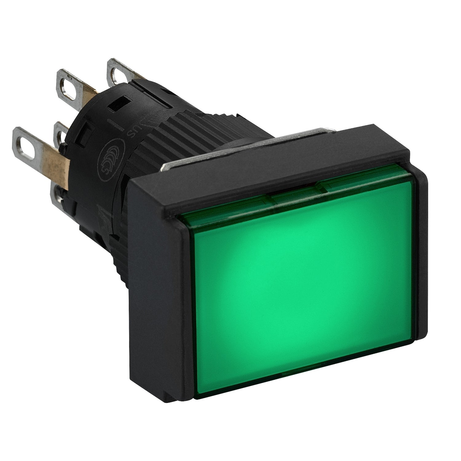 SNR XB6EDW3B2P       Pulsante luminoso verde led 24V 2 NC NO