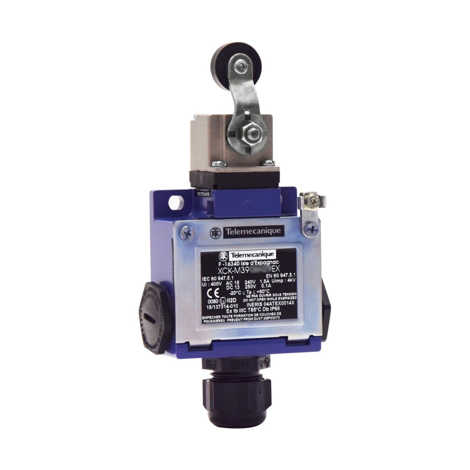 SNR XCKM3915H29EX LEVIER DE FIN DE COURSE ATEX AVEC GALET