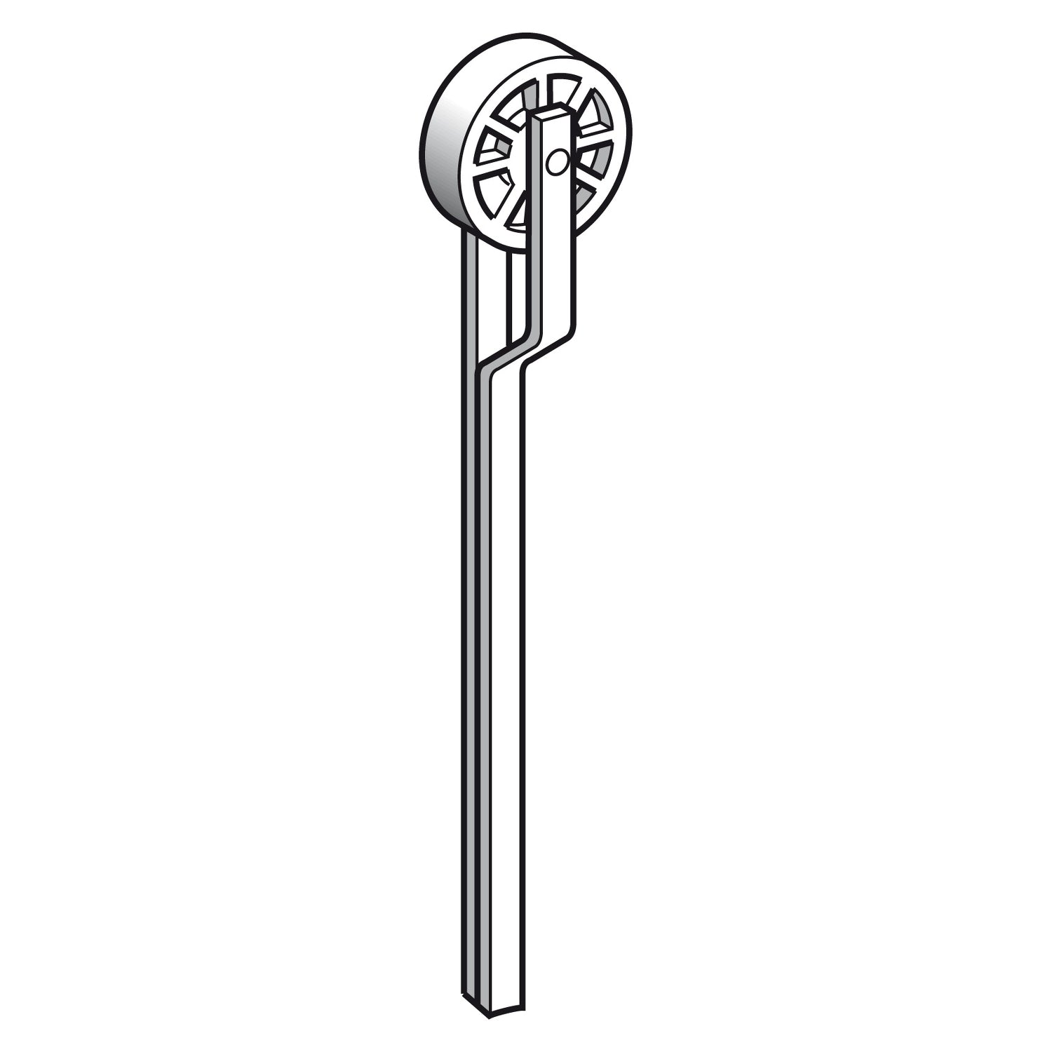 SNR XCRZ02 HEBEL FÜR ENDSCHALTER