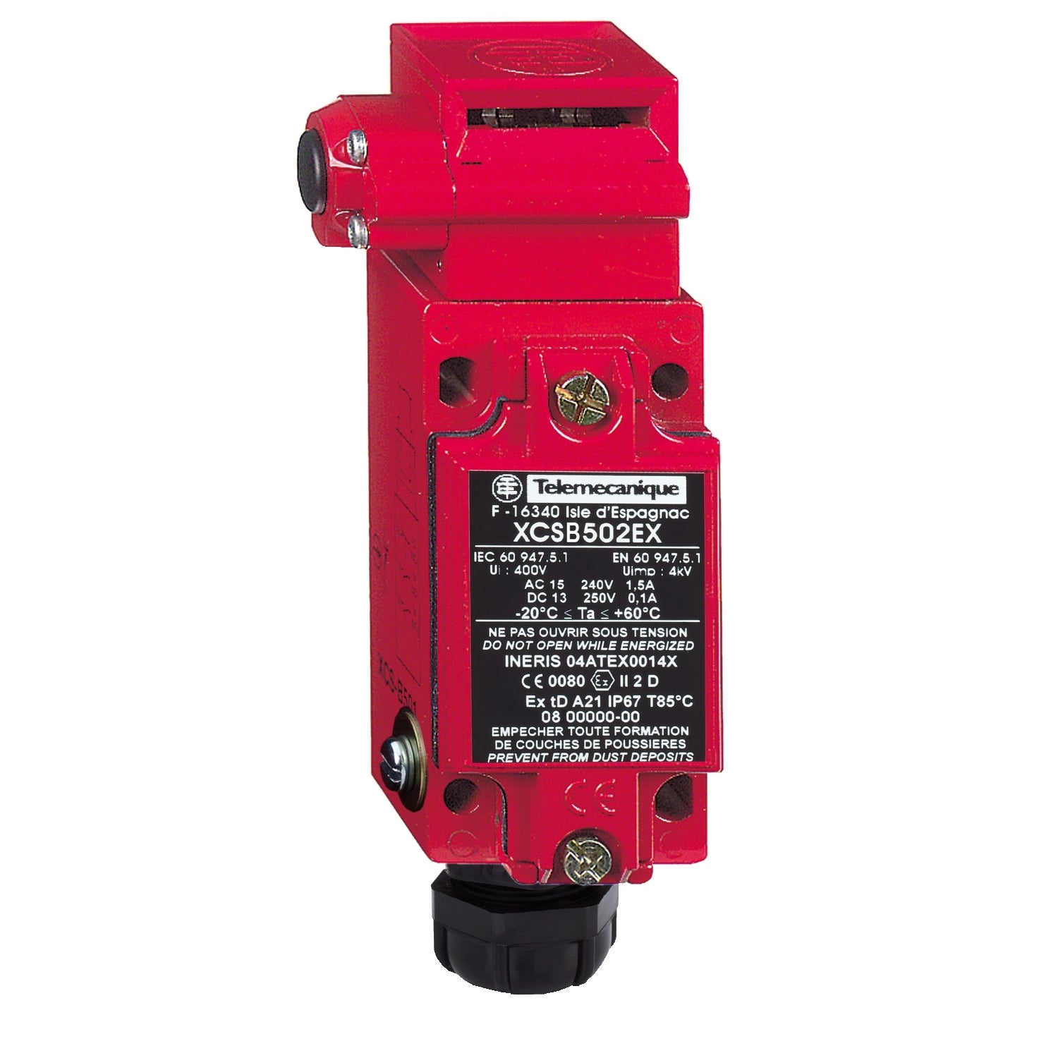 SNR XCSB502EX SIC-SCHALTER MIT GERADE HEBEL 2NC+1NO