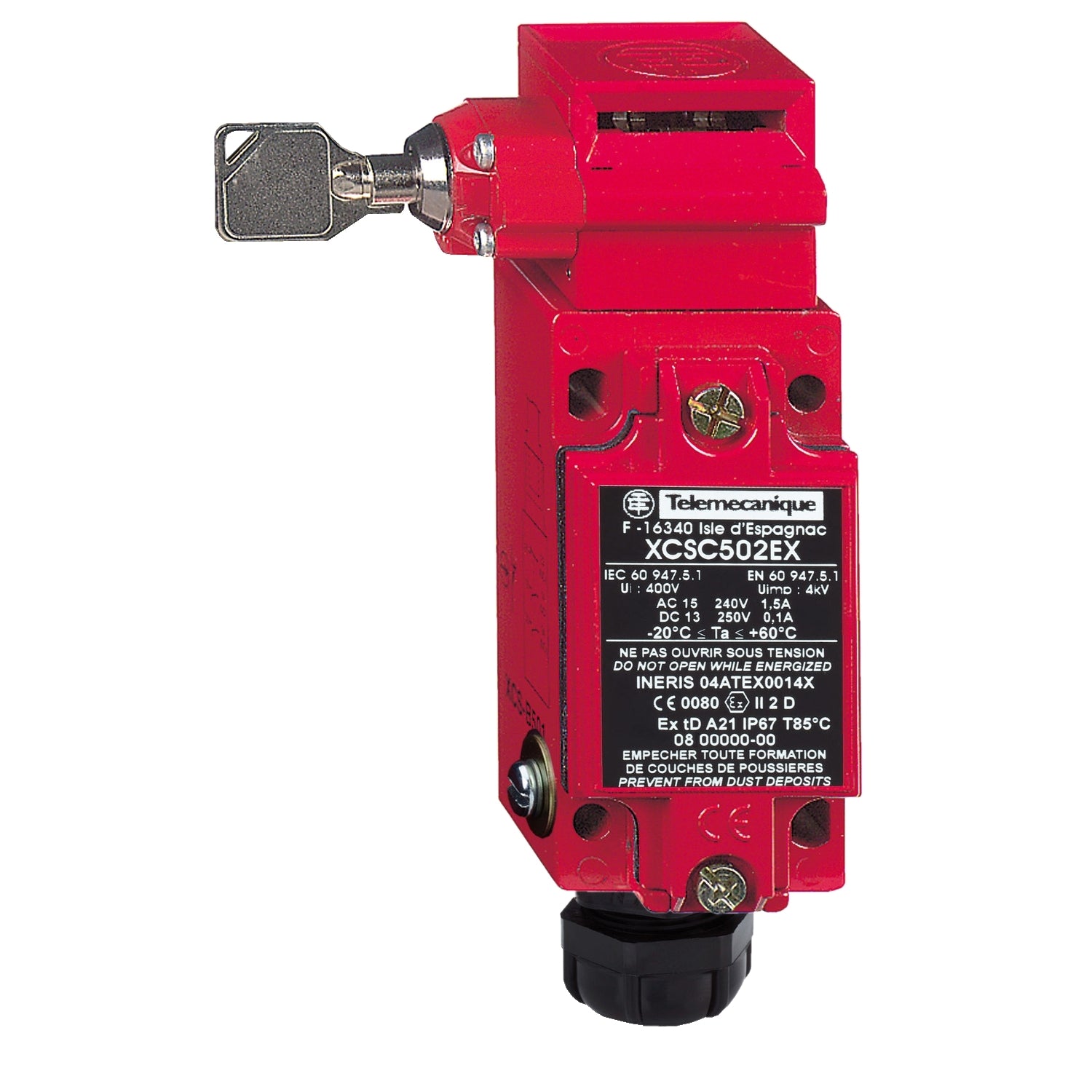 SNR XCSC702EX        MET LIMIT SWITCH MANU LOC EX D