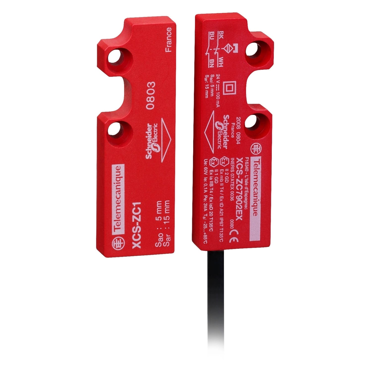 SNR XCSDMC59010EX    SHORT MAGNETIC SAFETY SWITCH XCSDMC59010