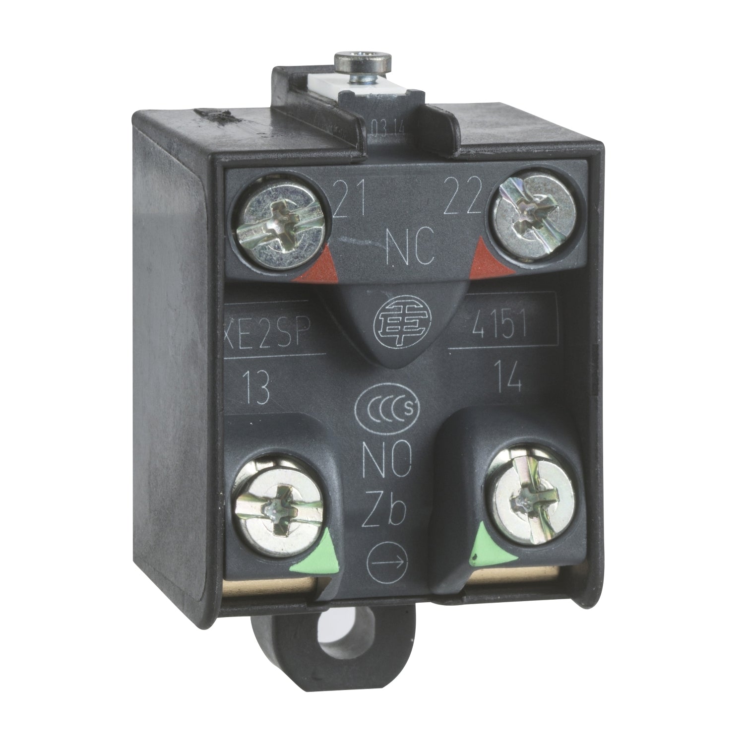 SNR XE2SP4151B Elément de contact à accrochage 1 NC+1 NO
