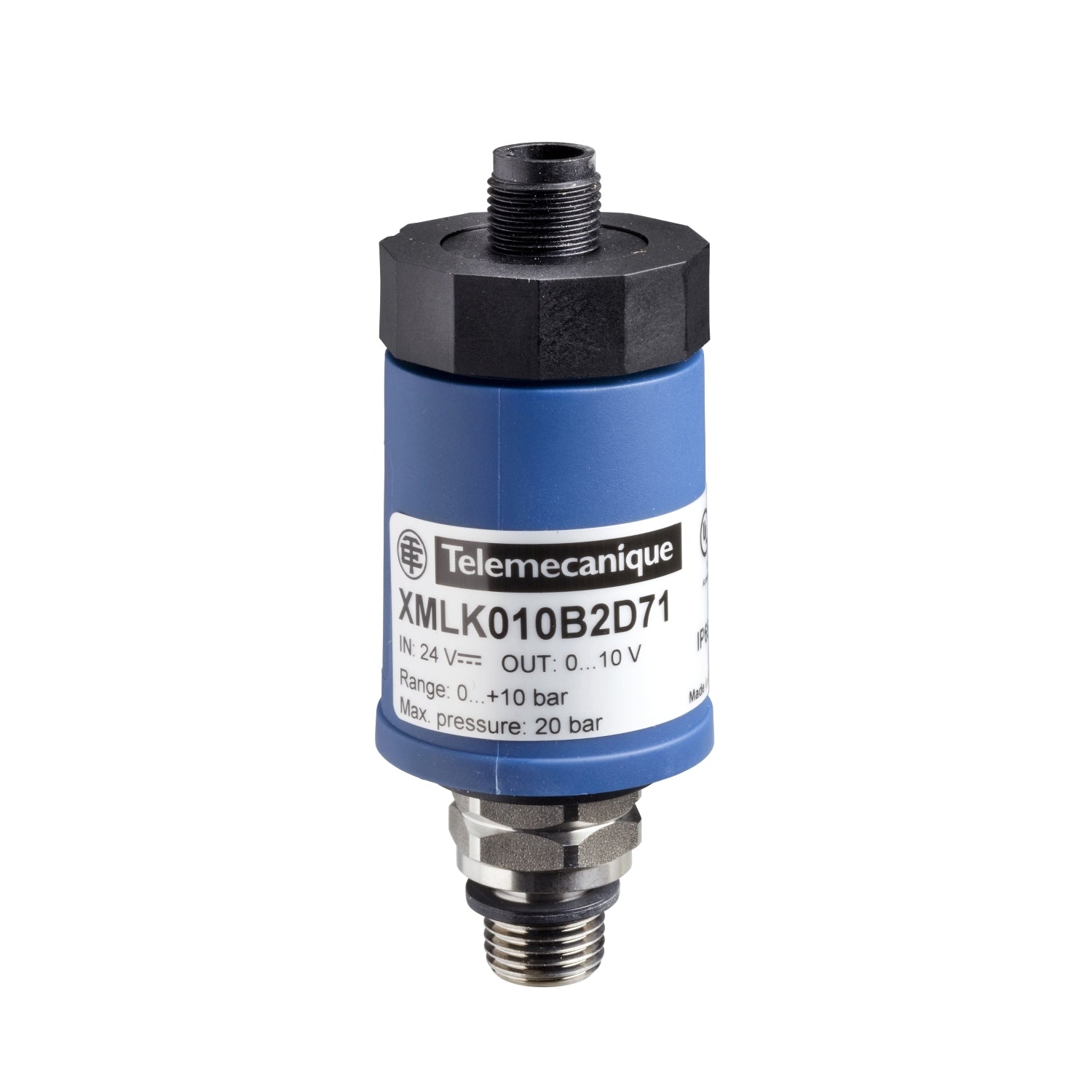 SNR XMLK010B2D71     PRESSOSTATO 10 BAR 0 10V CONN M12