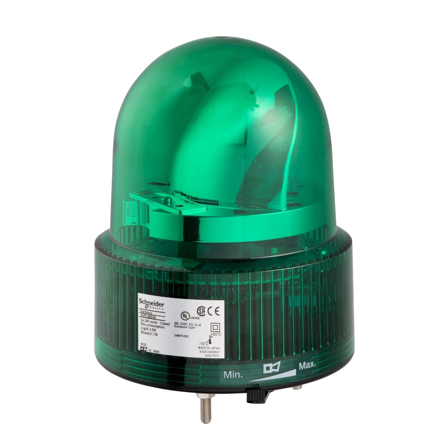 SNR XVR12B03 Dispositif gyrophare vert