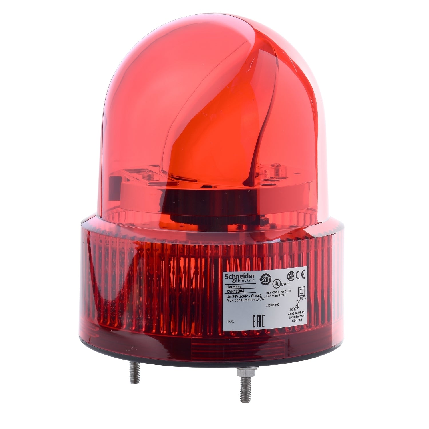 SNR XVR12B04 Dispositif gyrophare rouge