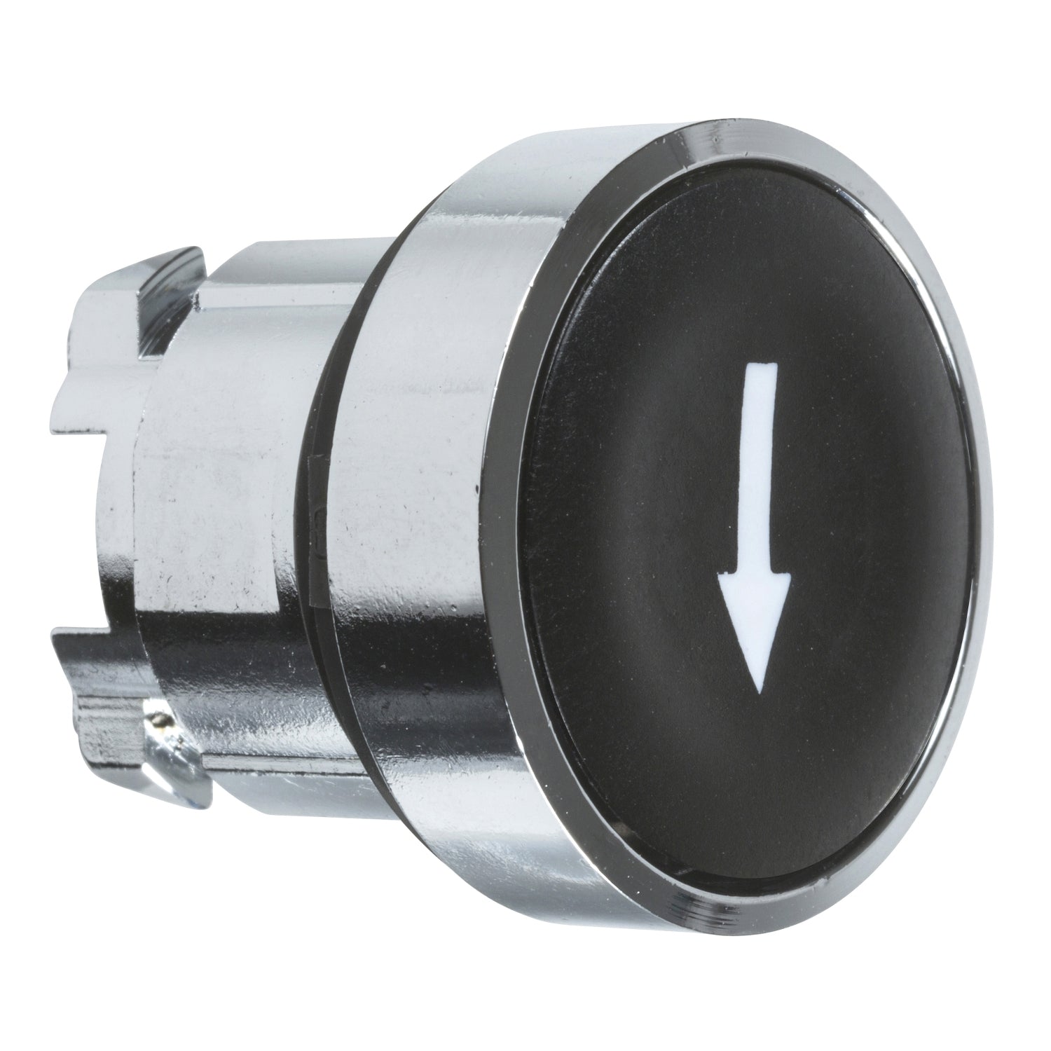 SNR ZB4BA335 Tête de bouton noire avec flèche