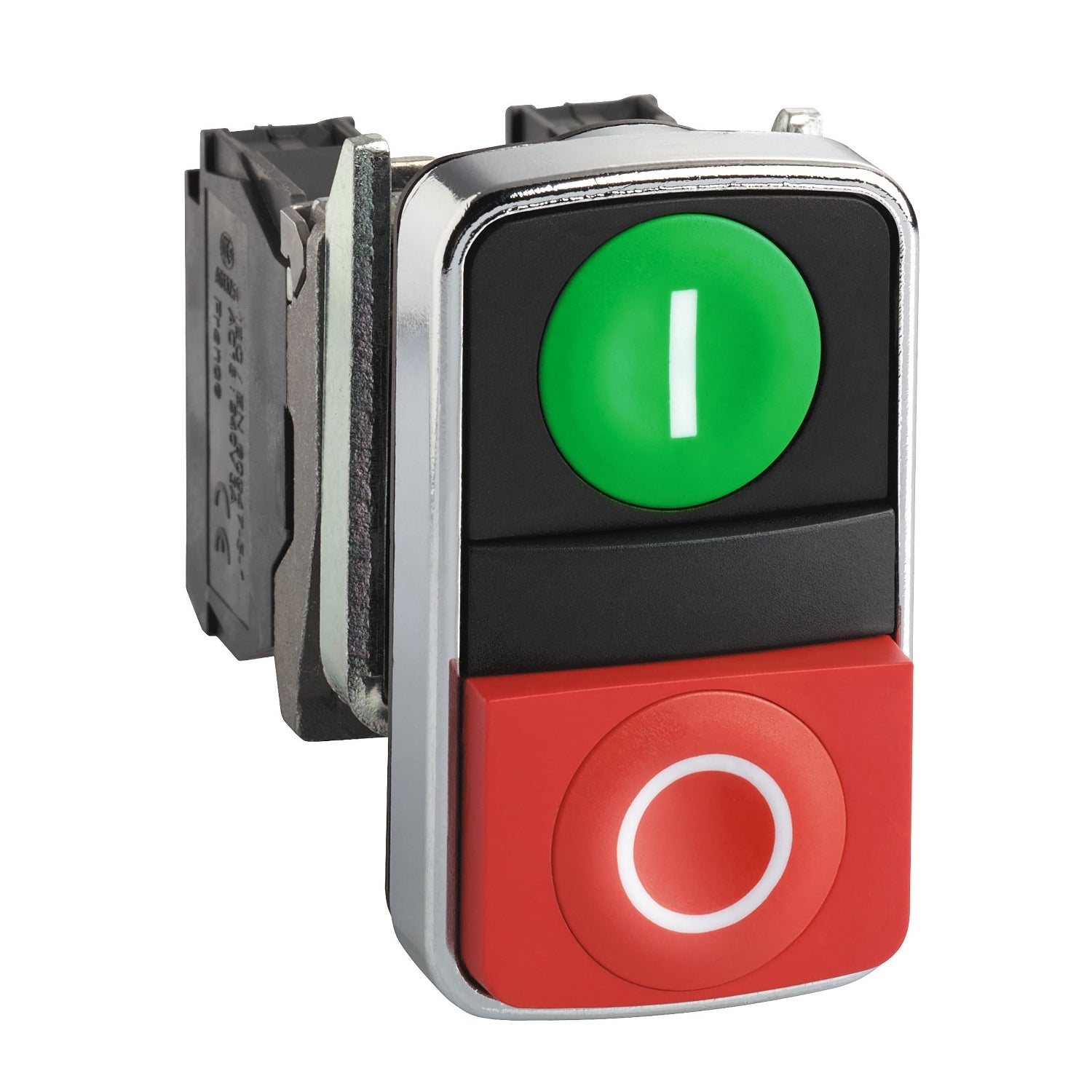 SNR ZB4BA7341 Double tête de bouton IO dc