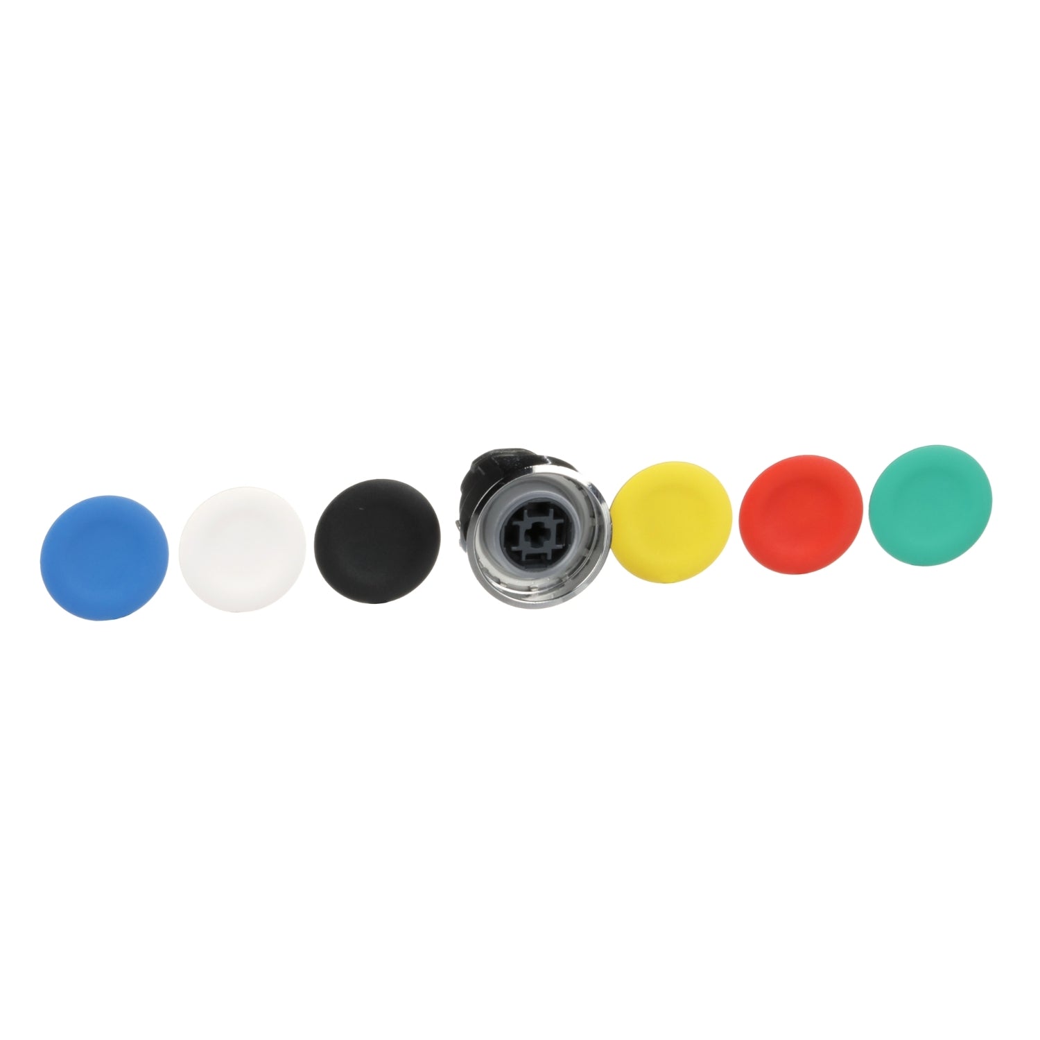 SNR ZB4BA9           Testa pulsante con 6 capsule colorate