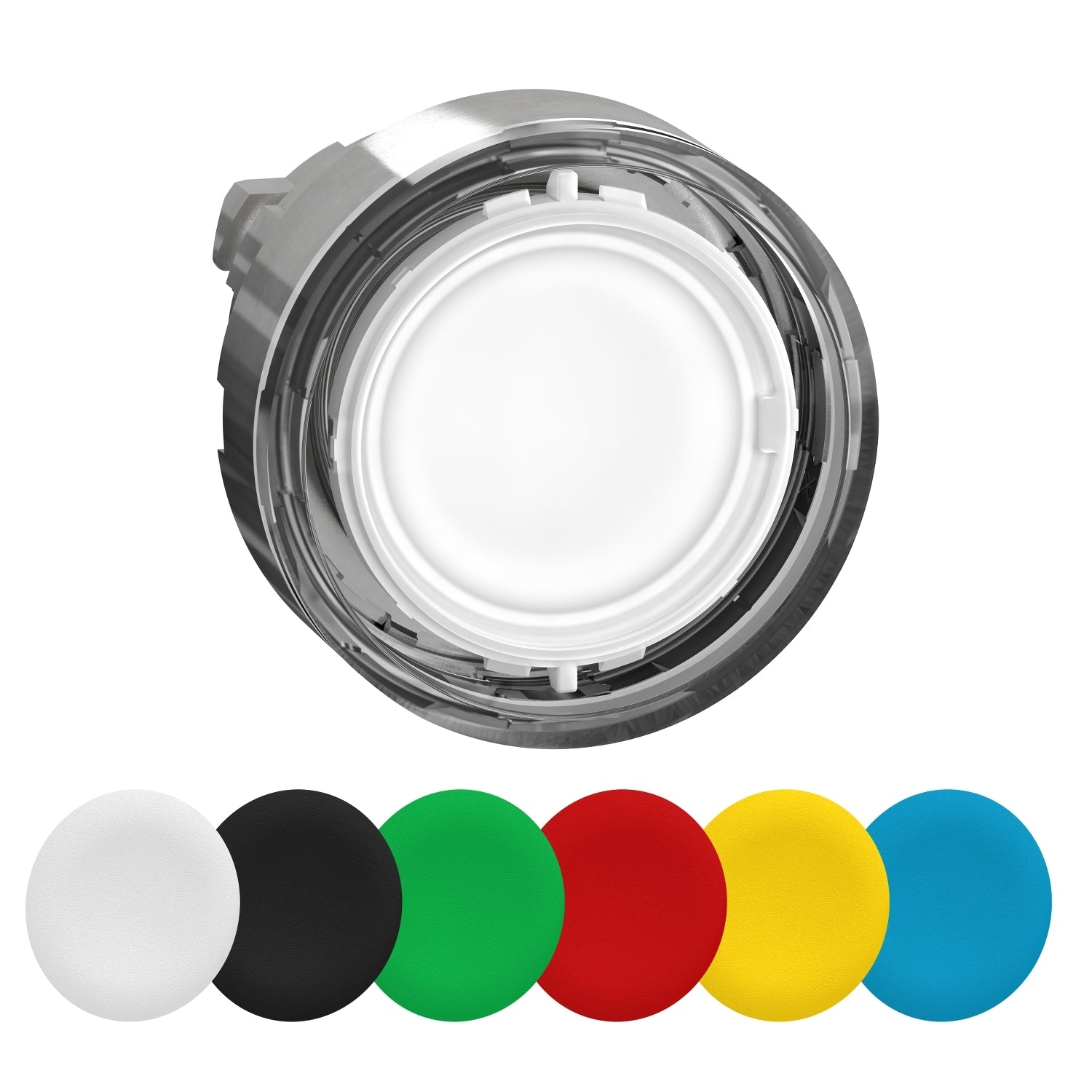 SNR ZB4BA98 Tête bouton lumineuse 6 capsules